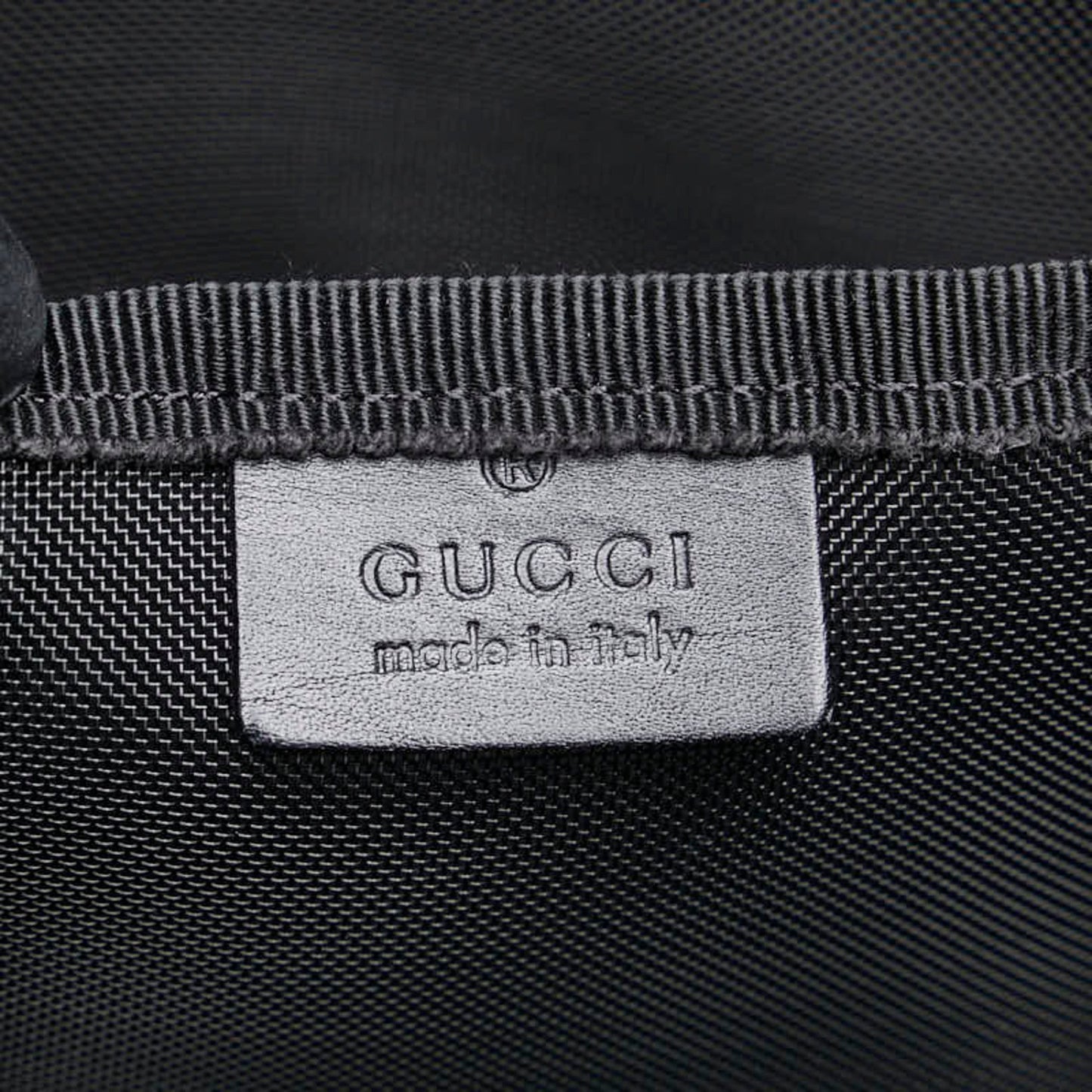 Gucci Black Canvas Tote Bag ( )