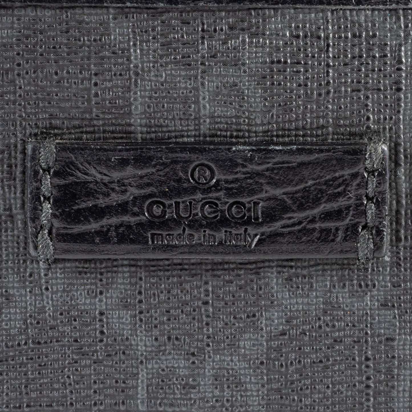 Gucci Gray Gg Supreme Leather Shoulder Bag ( )