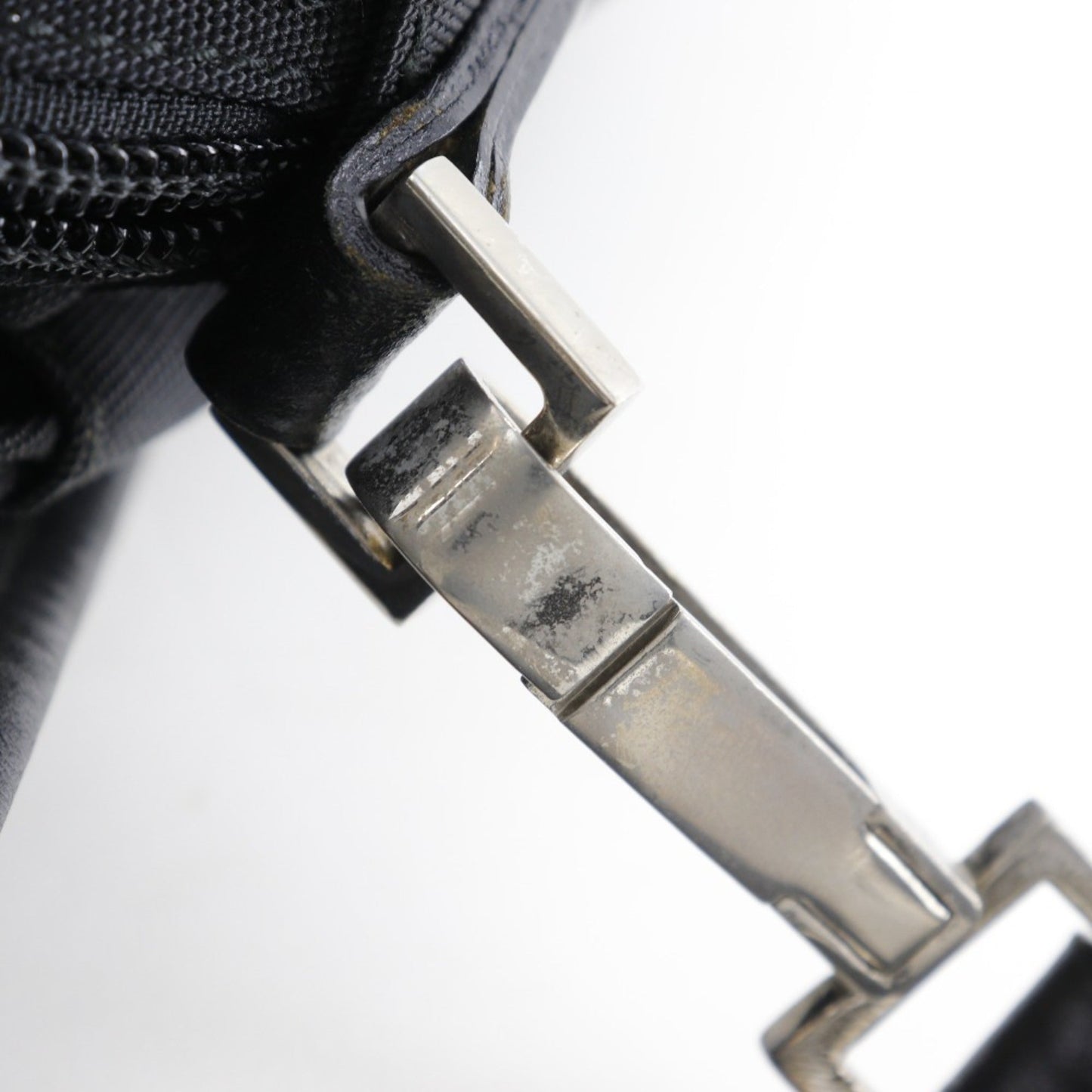 Gucci Black Nylon Canvas Shoulder Bag Sling Bag ( )