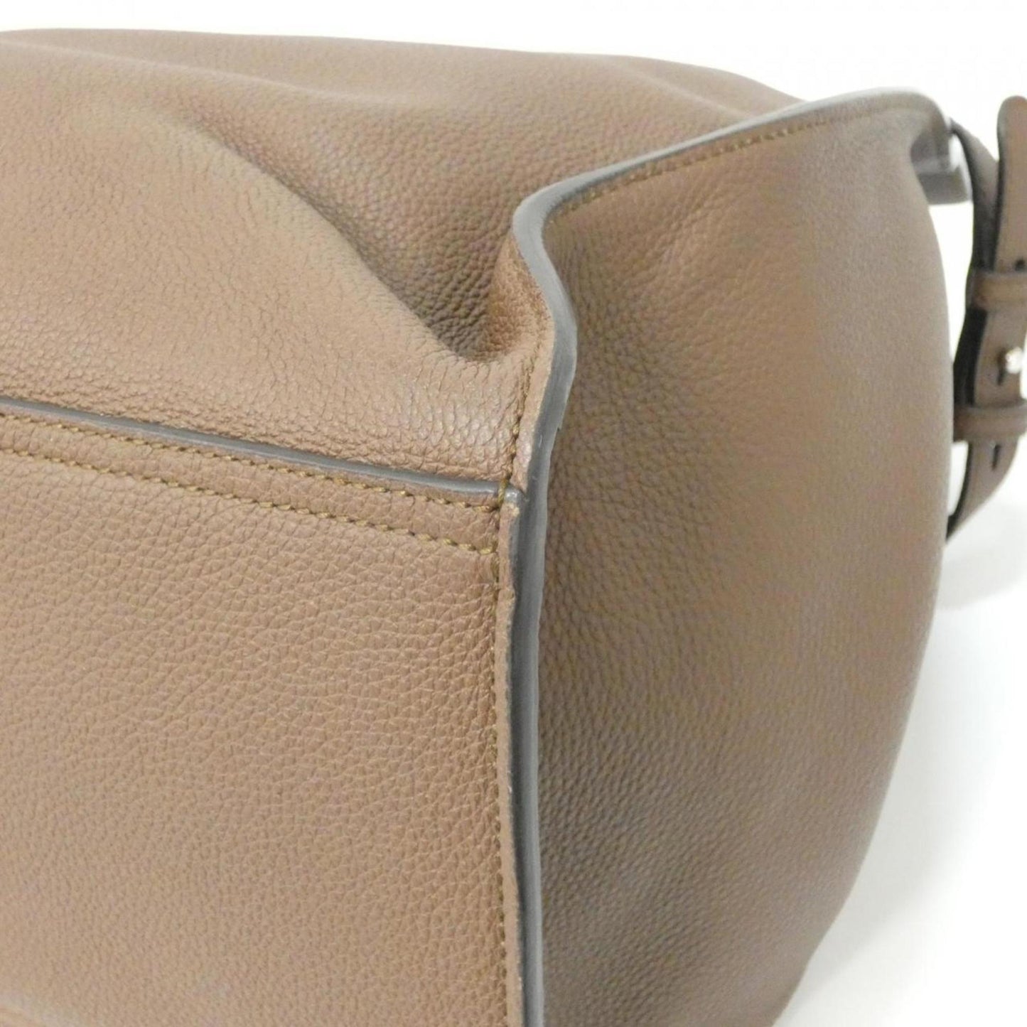 Gucci Light Brown Leather Handbag ( )