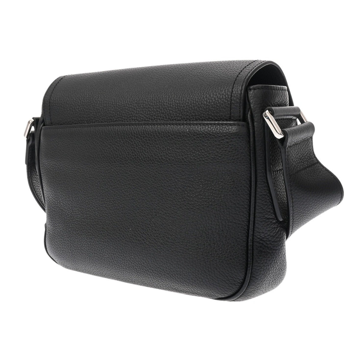 Christian Dior Black Leather Shoulder Bag ()