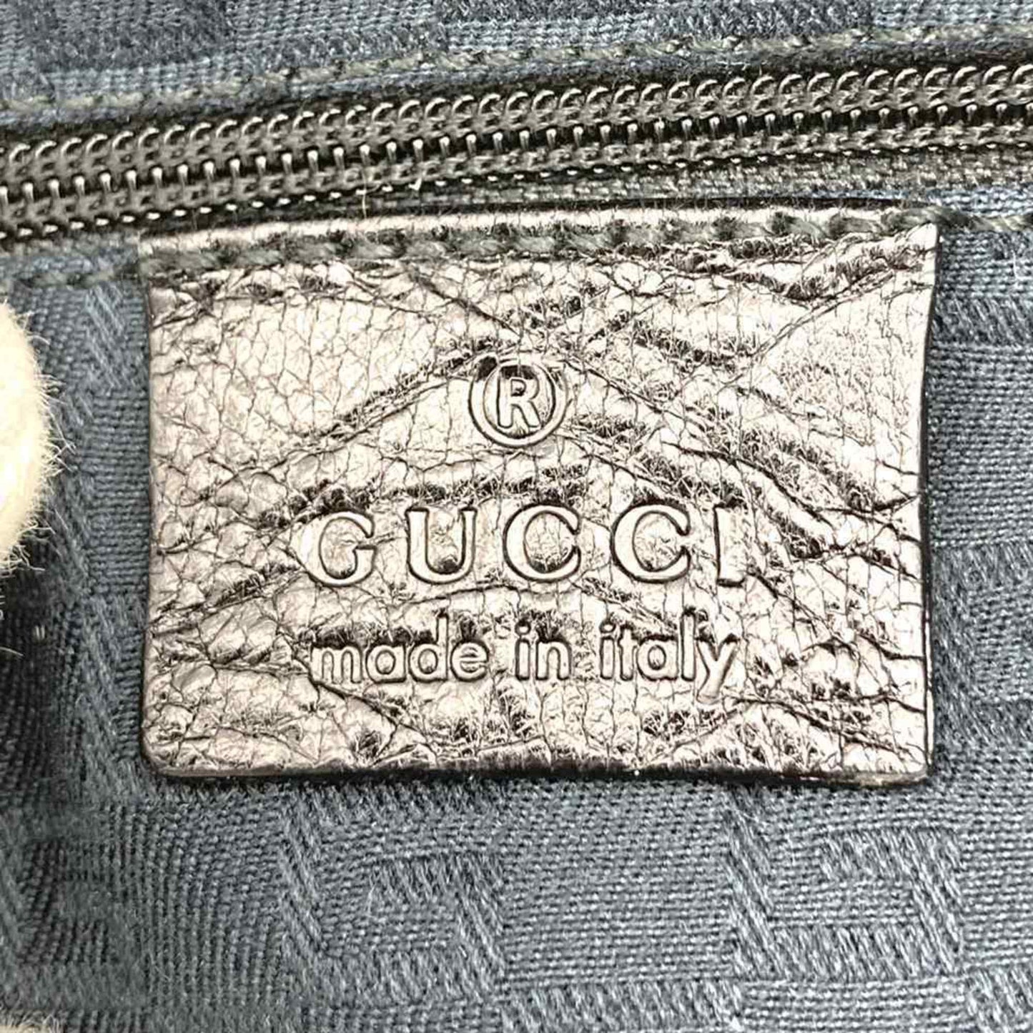 Gucci Black Leather Handbag ( )