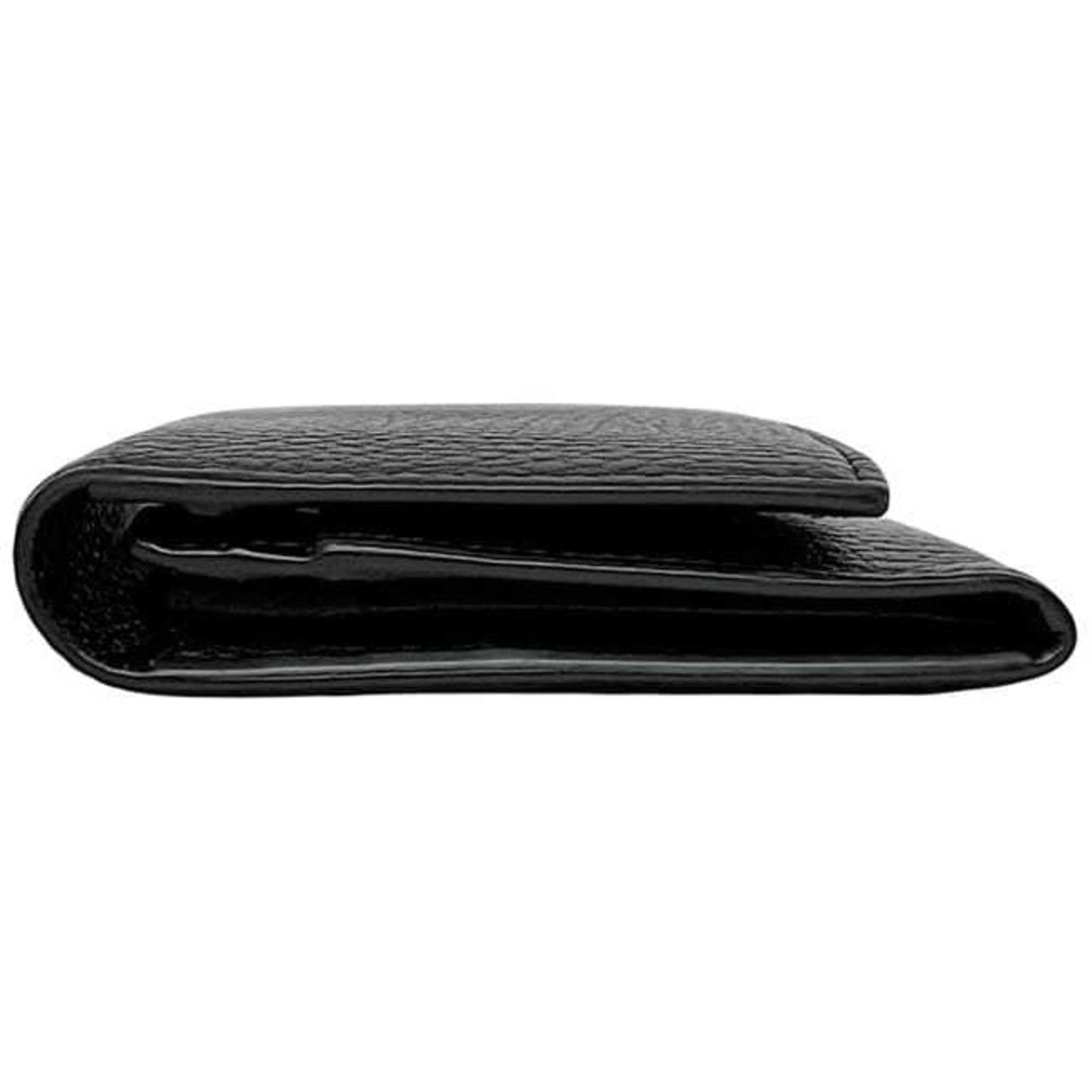 Gucci Black Leather Long Wallet (Bi-Fold) ( )