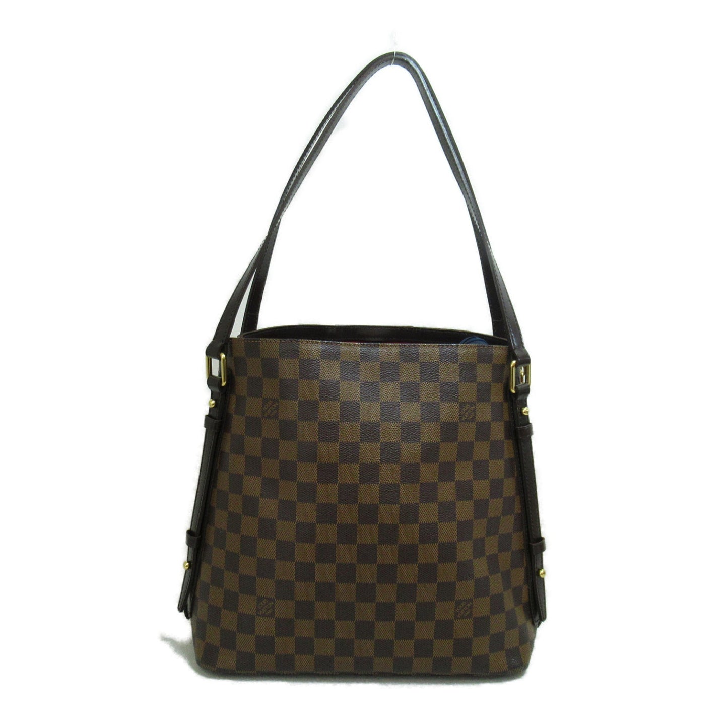 LOUIS VUITTON Hippo Rivington Brown Red Damier PVC coated canvas N41108