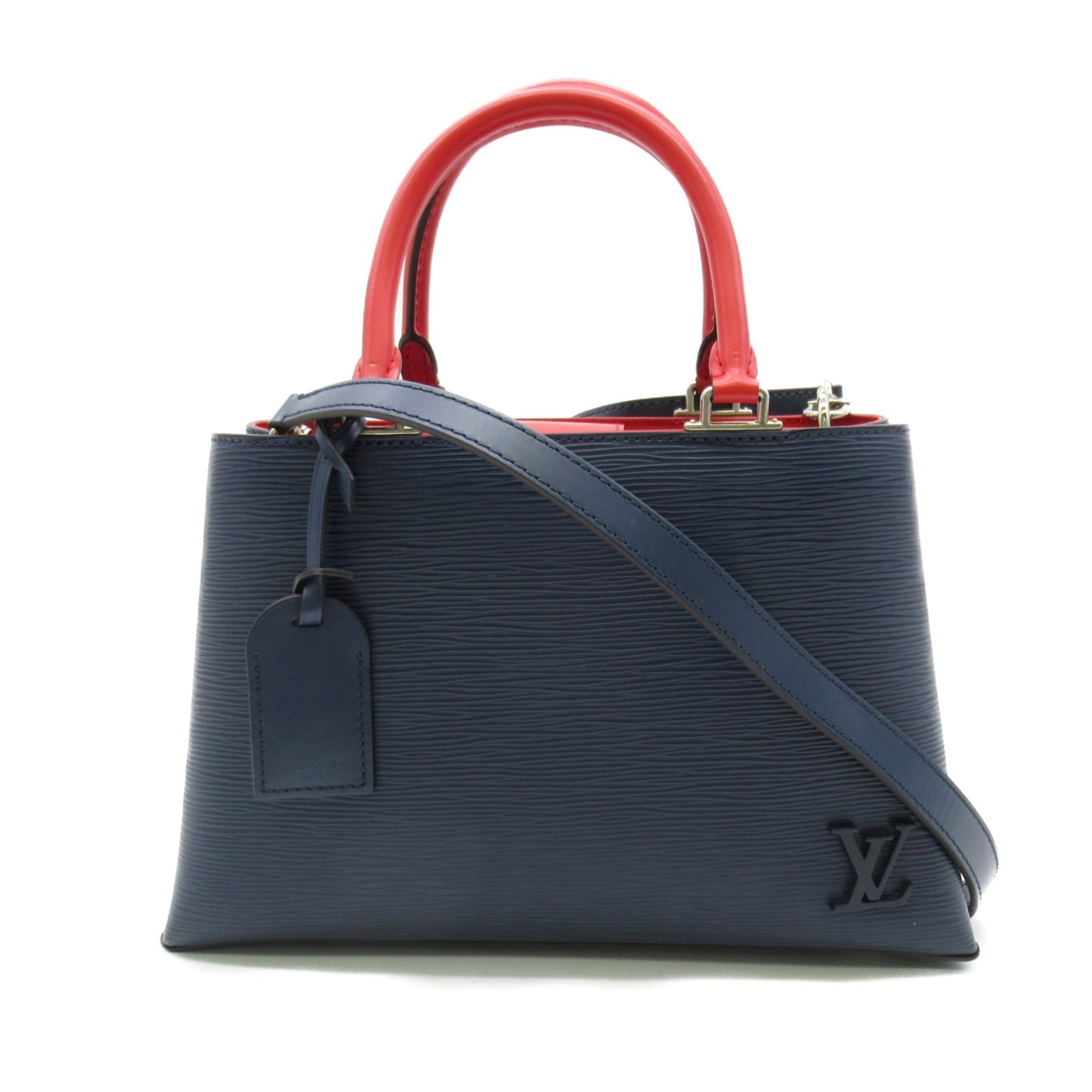 LOUIS VUITTON Kleber PM Navy Coquelicot Indigo Epi M53512