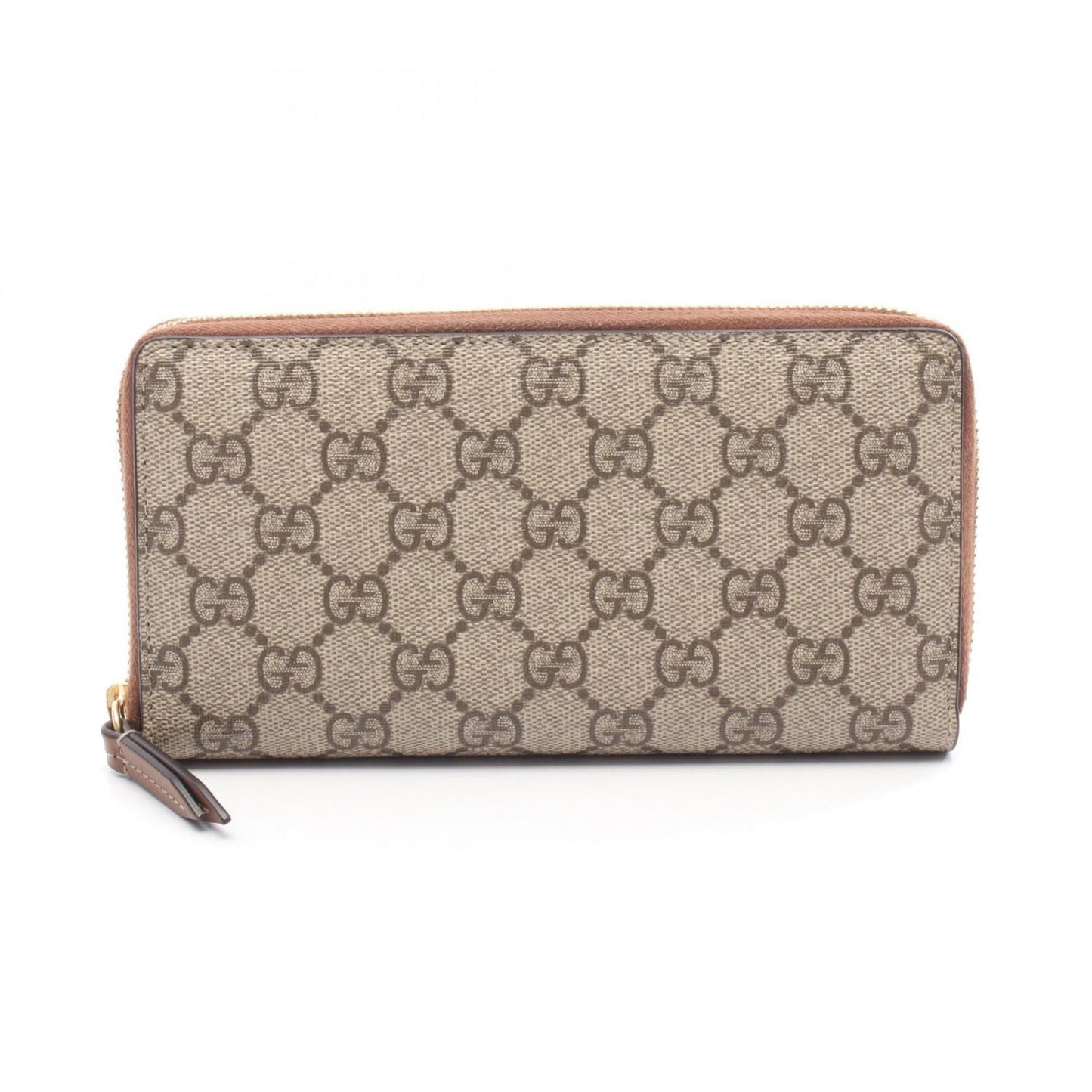 Gucci Beige Gg Supreme Long Wallet (Bi-Fold) ( )