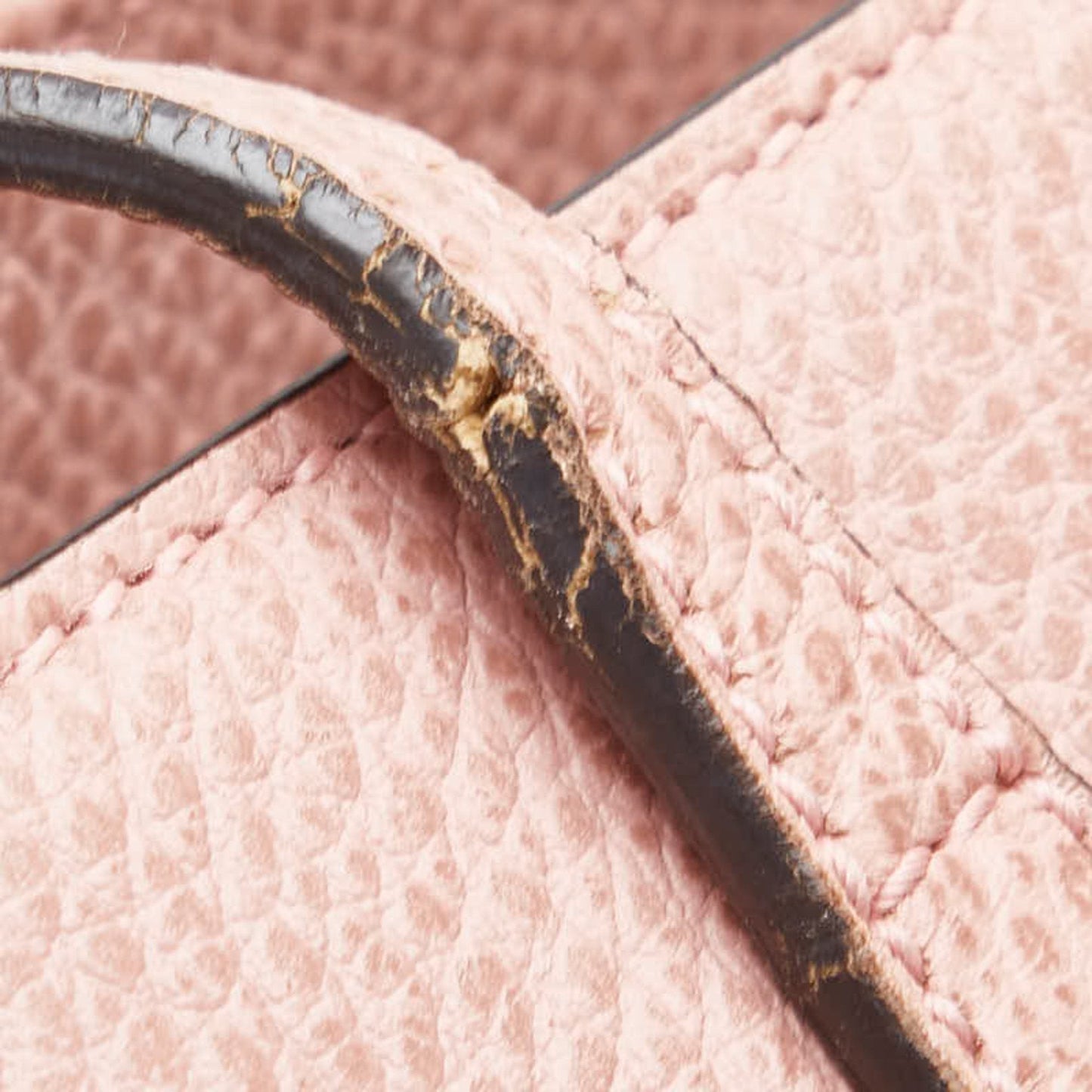 Gucci Pink Leather Shoulder Bag Tote Bag ( )