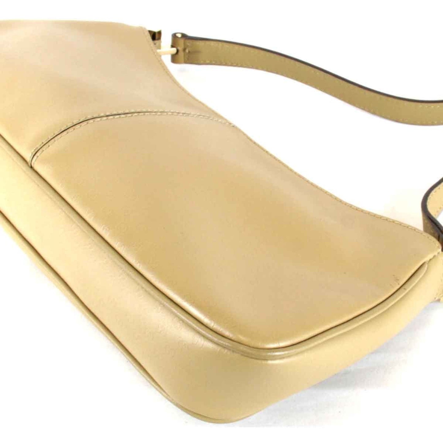 Gucci Beige Leather Shoulder Bag ( )