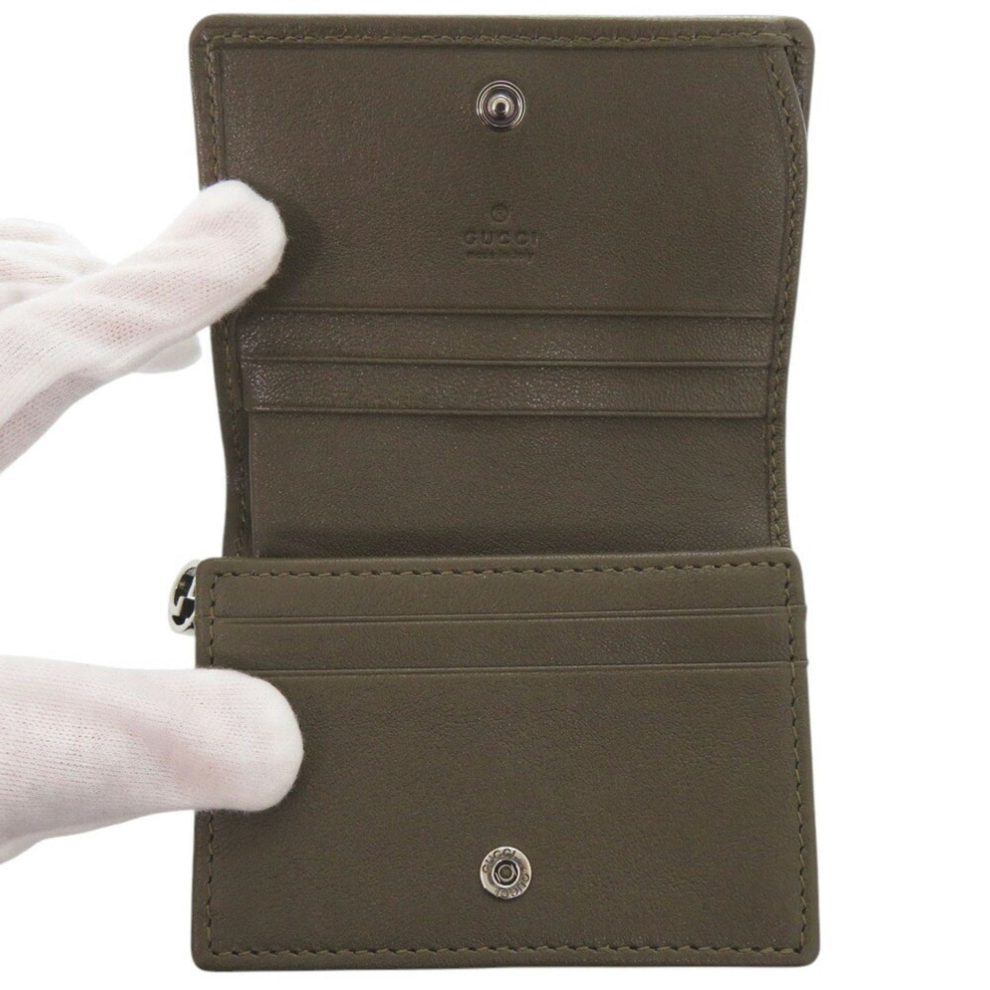 Gucci Brown Leather Wallet (Bi-Fold) ( )
