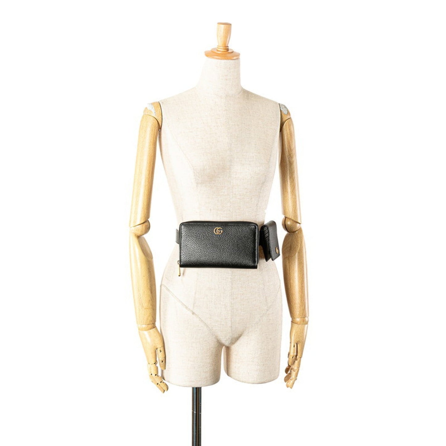 Gucci Black Leather Fanny Pack ( )