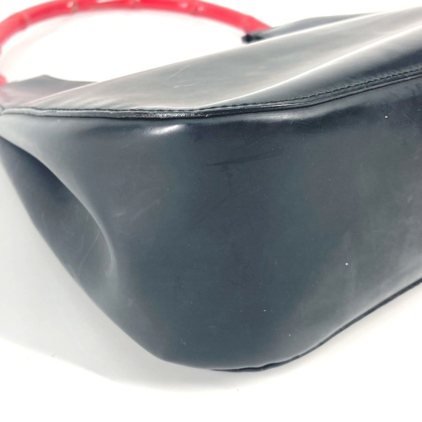 Gucci Black Leather Handbag ( )