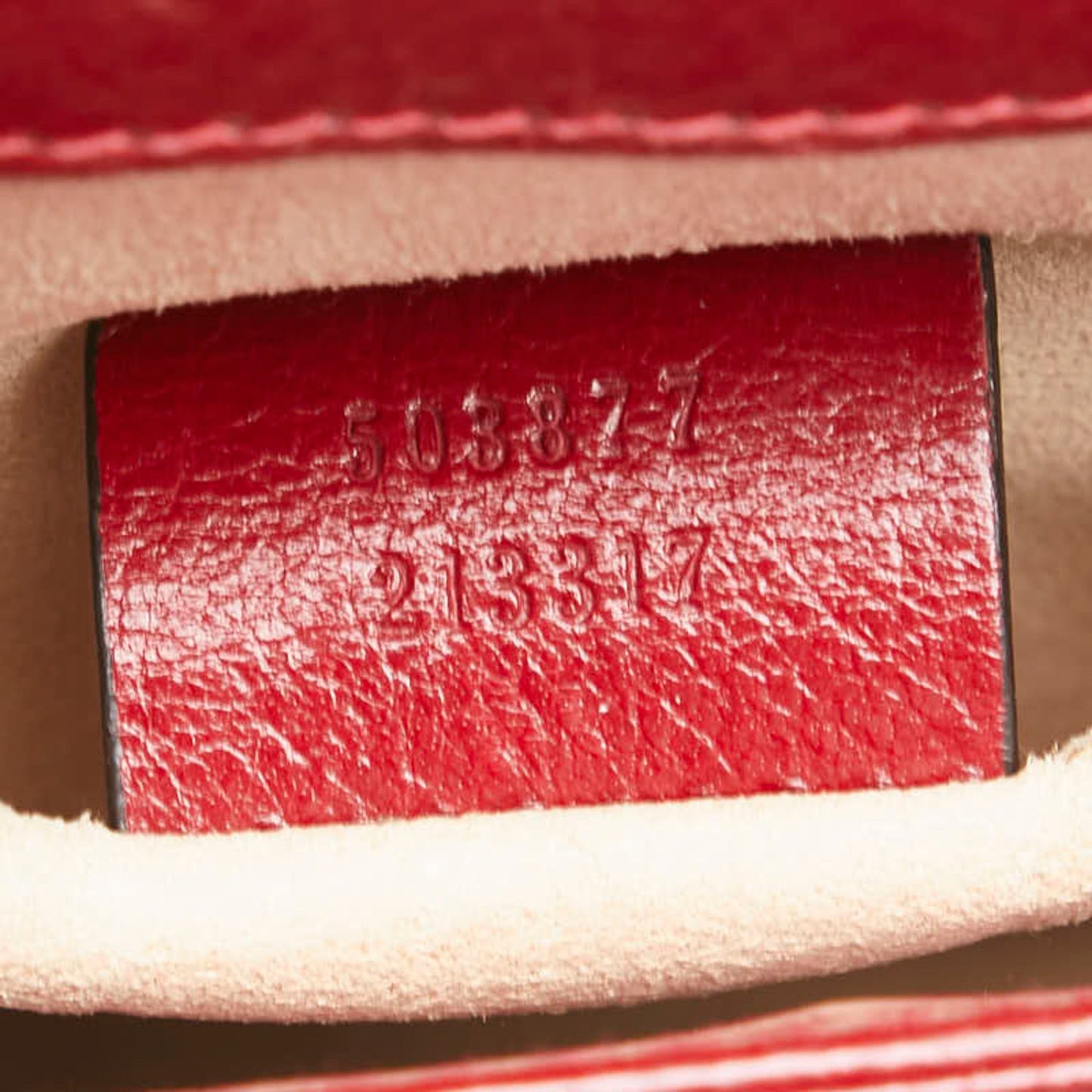Gucci Navy Red Color Leather Suede Shoulder Bag ( )