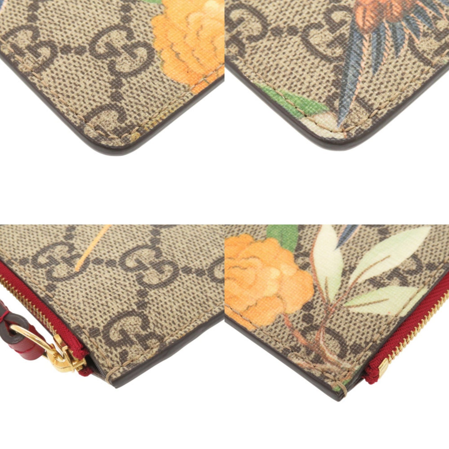 Gucci Beige Gg Supreme Coin Purse/Coin Case ( )