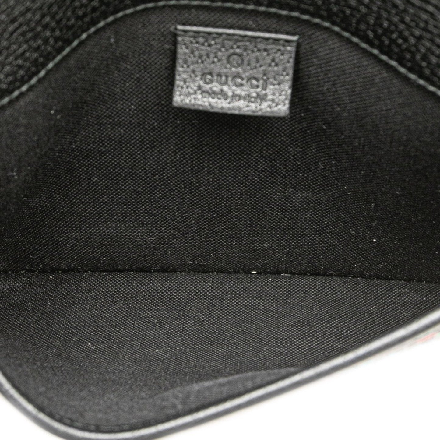 Gucci Black Multi-Color Pvc Leather Fanny Pack ( )