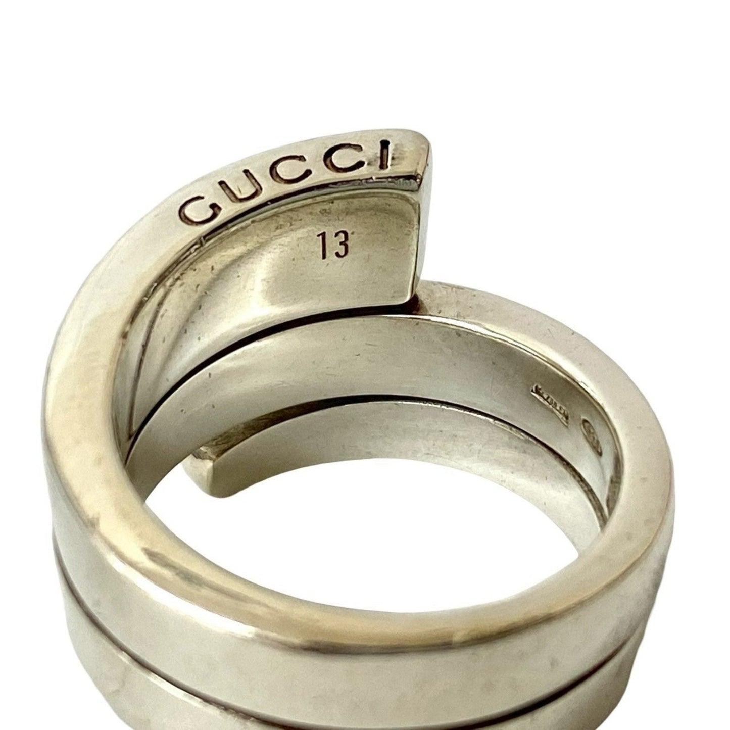 Gucci Silver Silver 925 Band Ring ( )