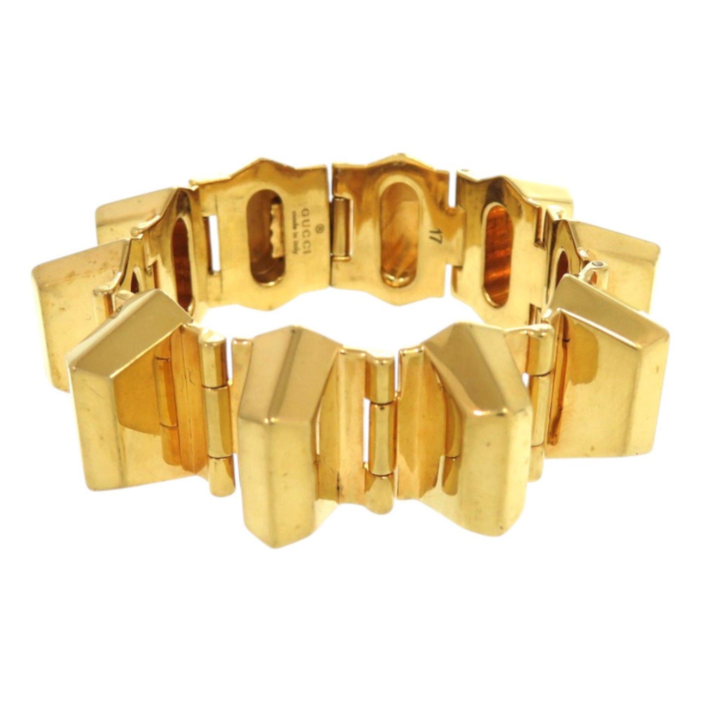Gucci Gold Brass Charm Bracelet ( )