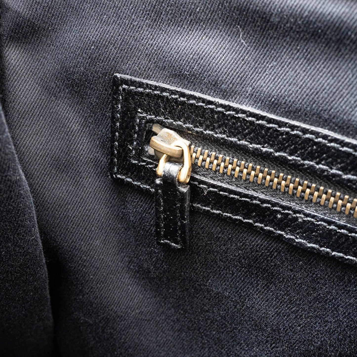 Gucci Gg Canvas Black Gg Canvas Leather Tote Bag ( )