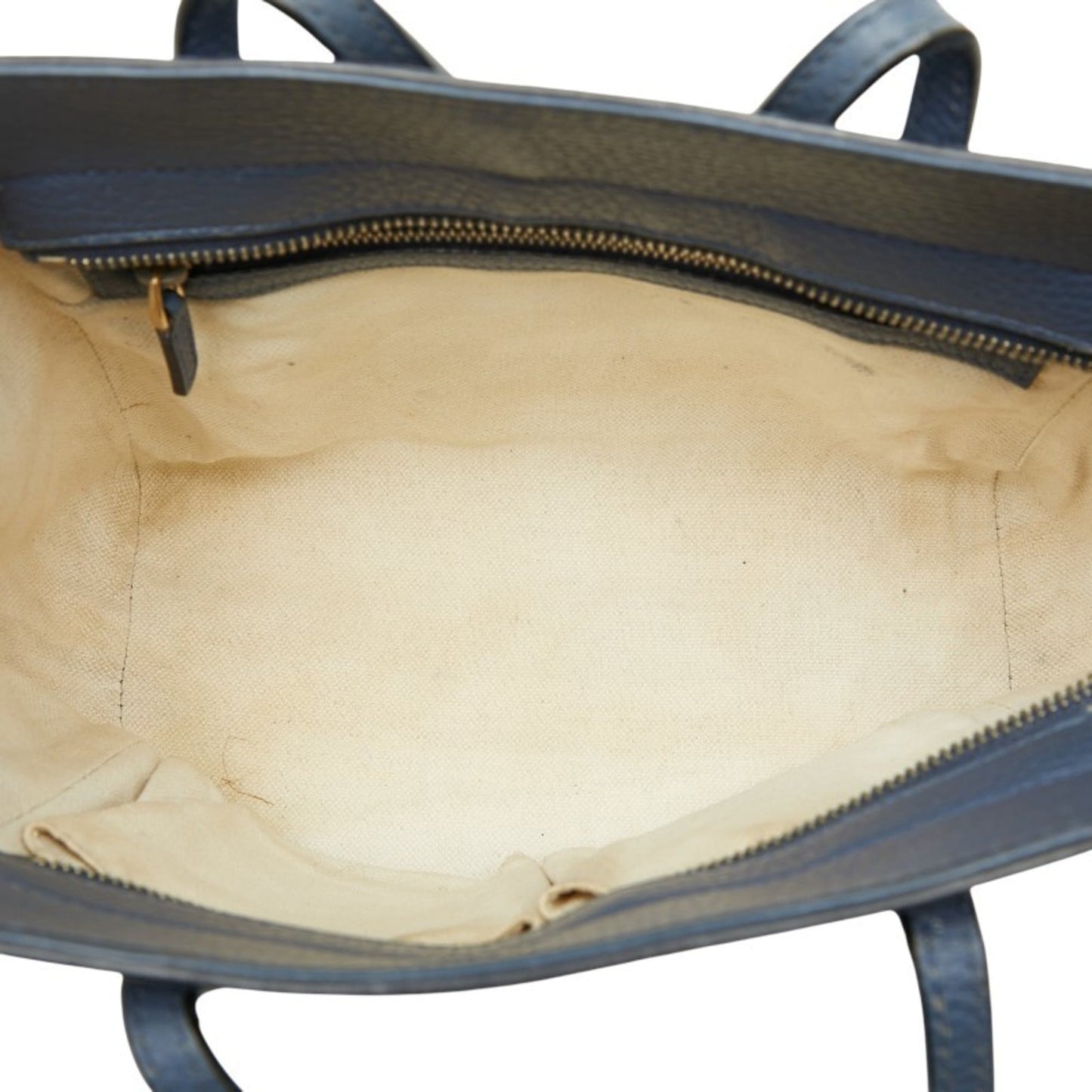 Gucci Blue Leather Handbag ( )