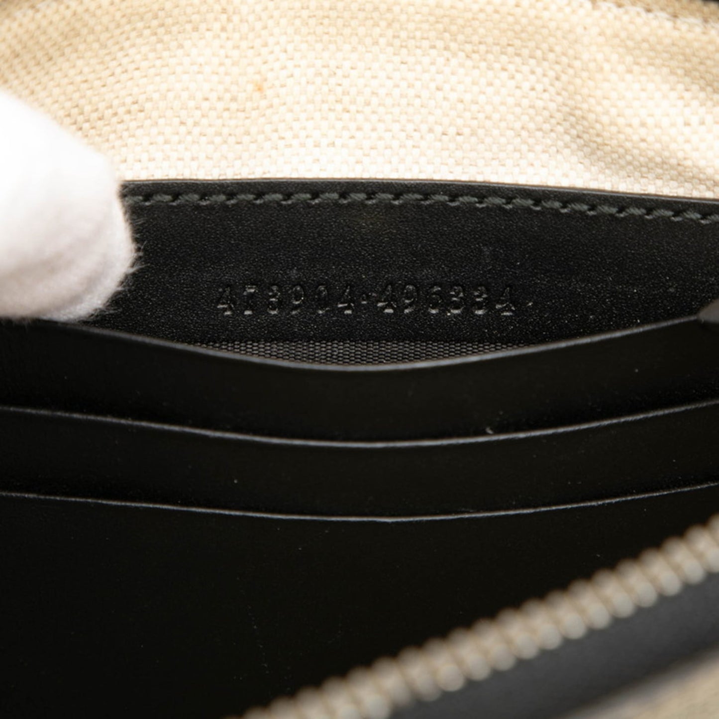 Gucci Beige Black Multi-Color Pvc Leather Clutch Bag ( )