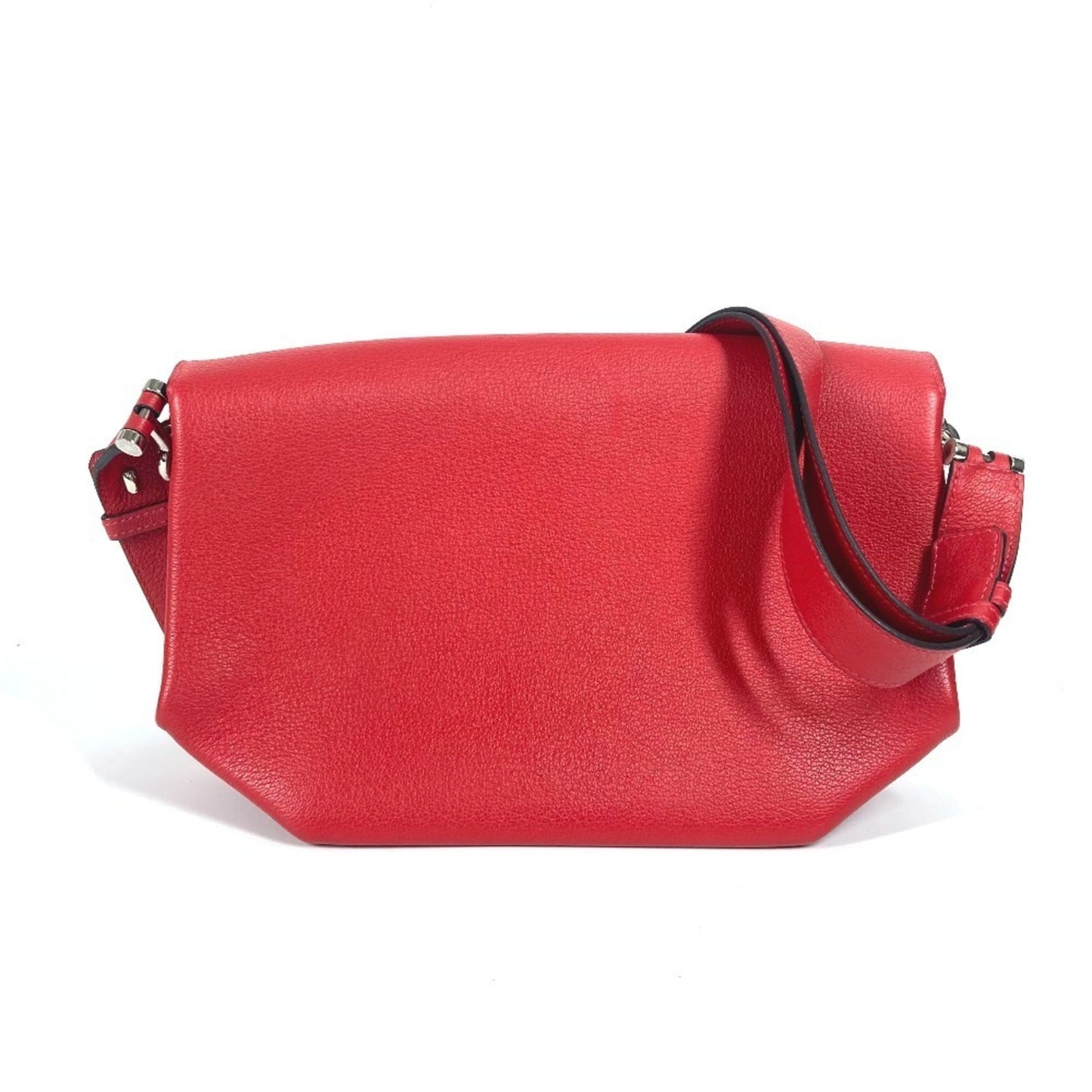 Hermes Pink Red Color Pochette Shoulder Bag ( )