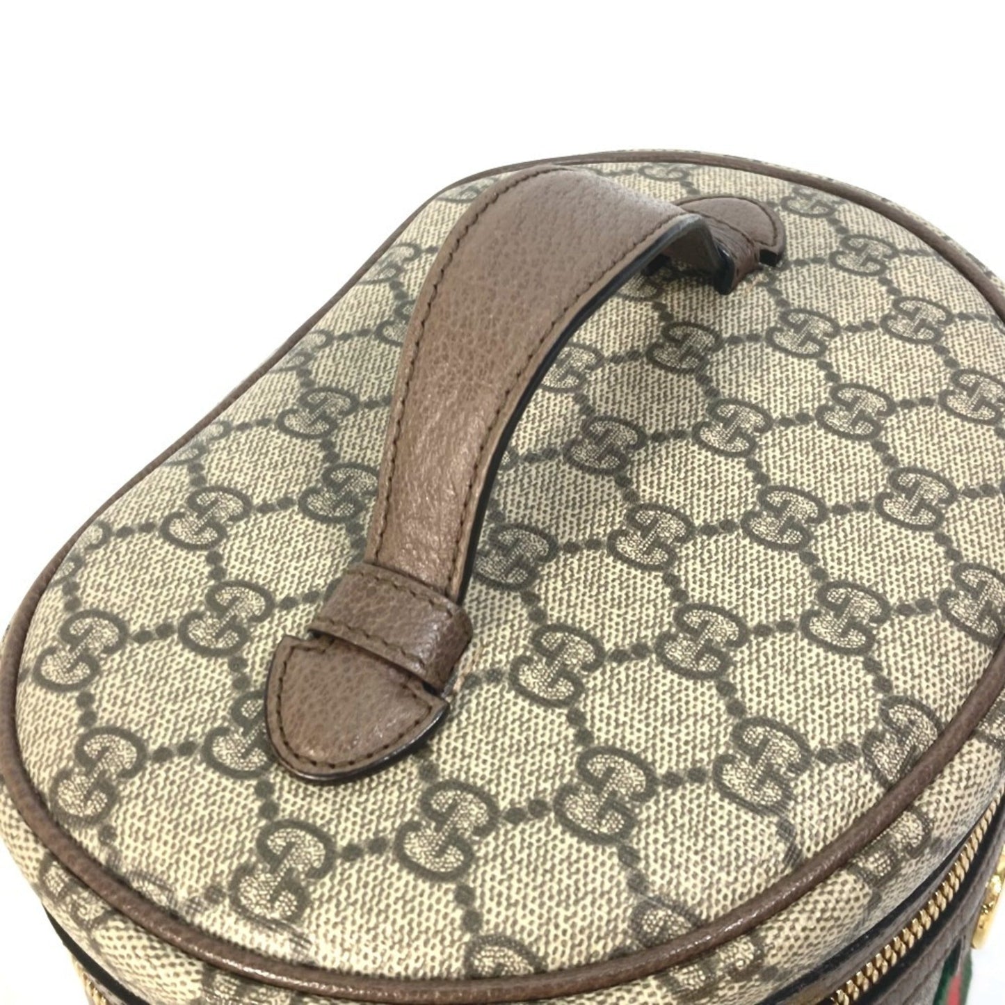 Gucci Beige Gg Supreme Handbag Vanity Bag ( )