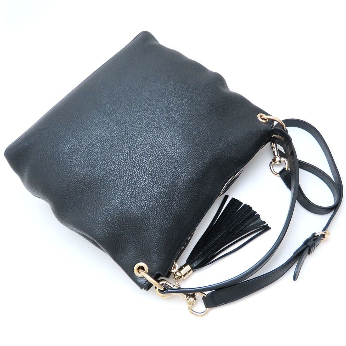 Gucci Soho Black Leather Shoulder Bag ( )