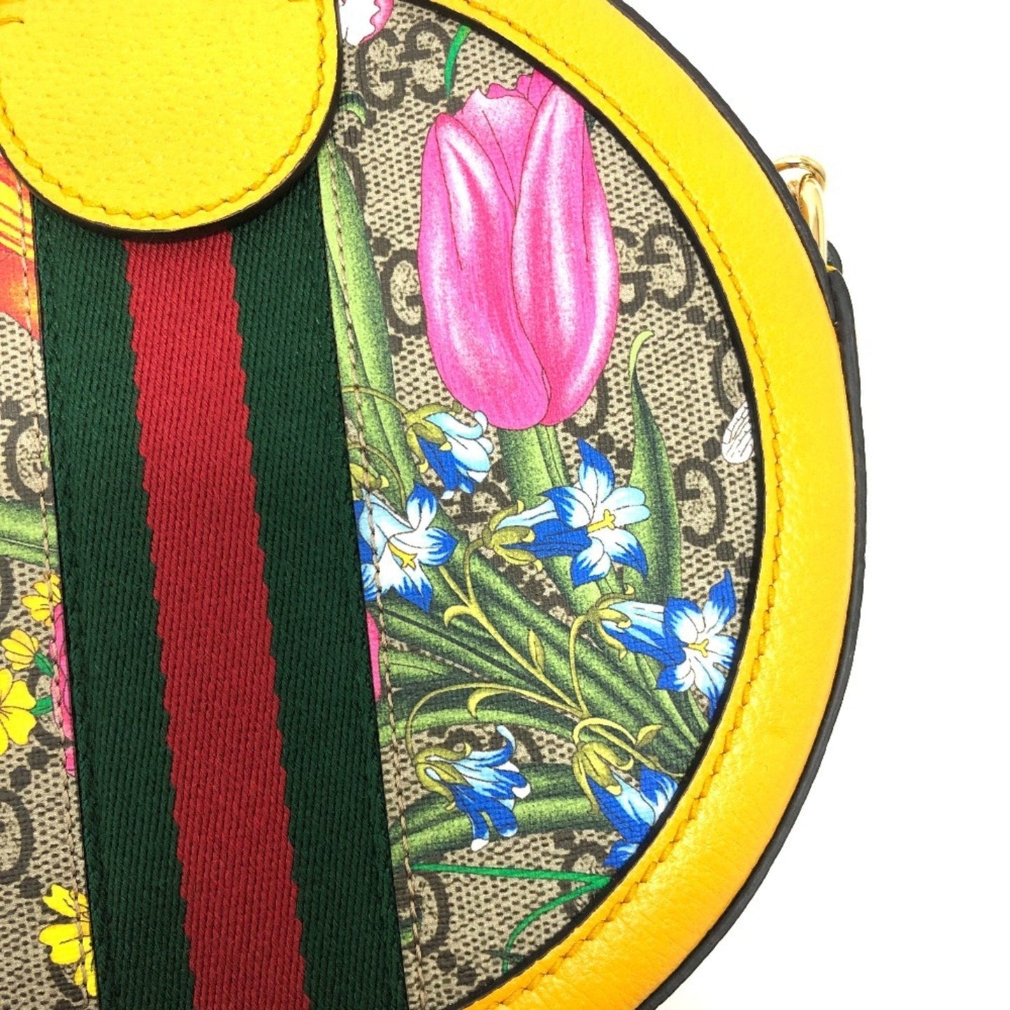 Gucci Yellow Gg Supreme Shoulder Bag ( )