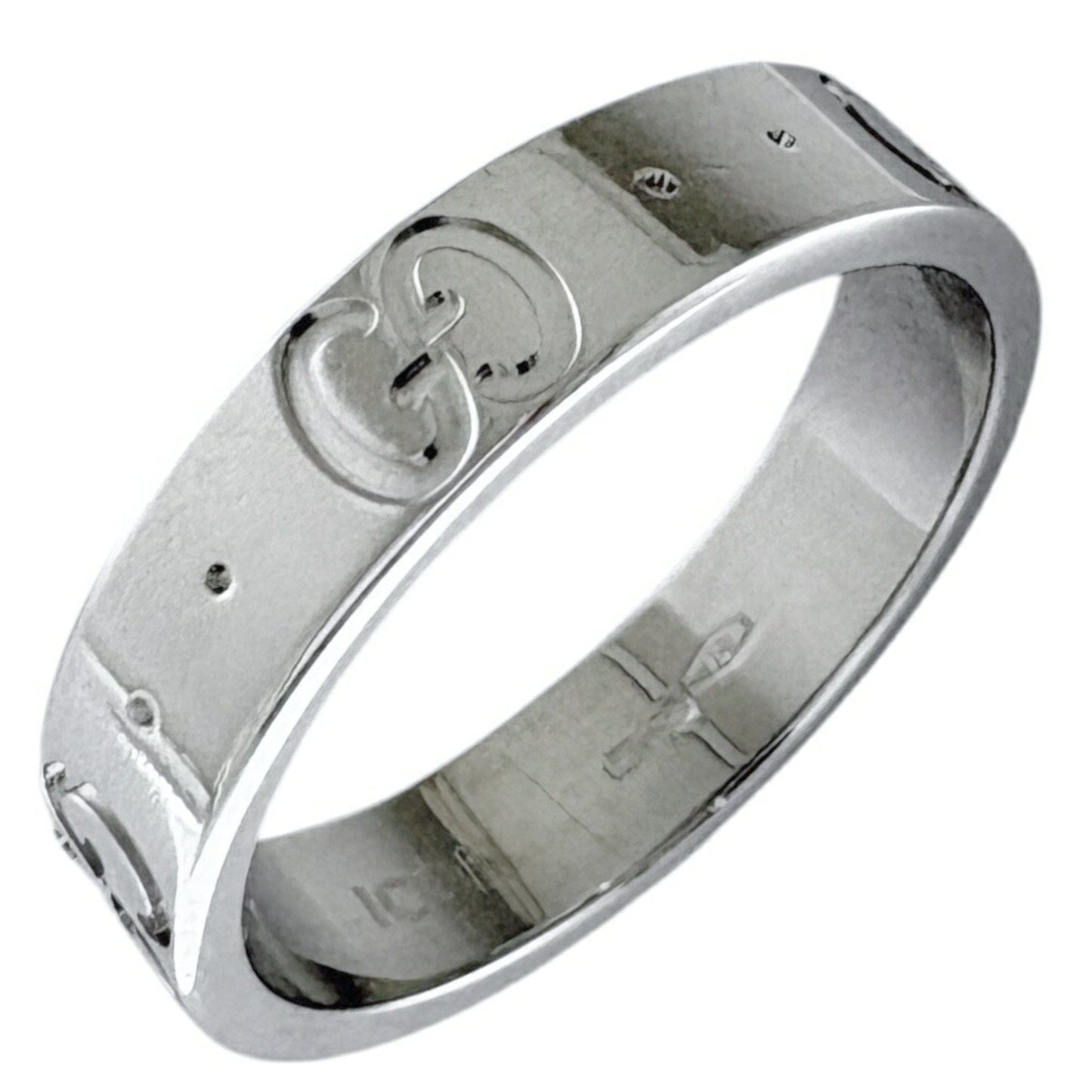 Gucci White Gold White Gold (18K) Band Ring