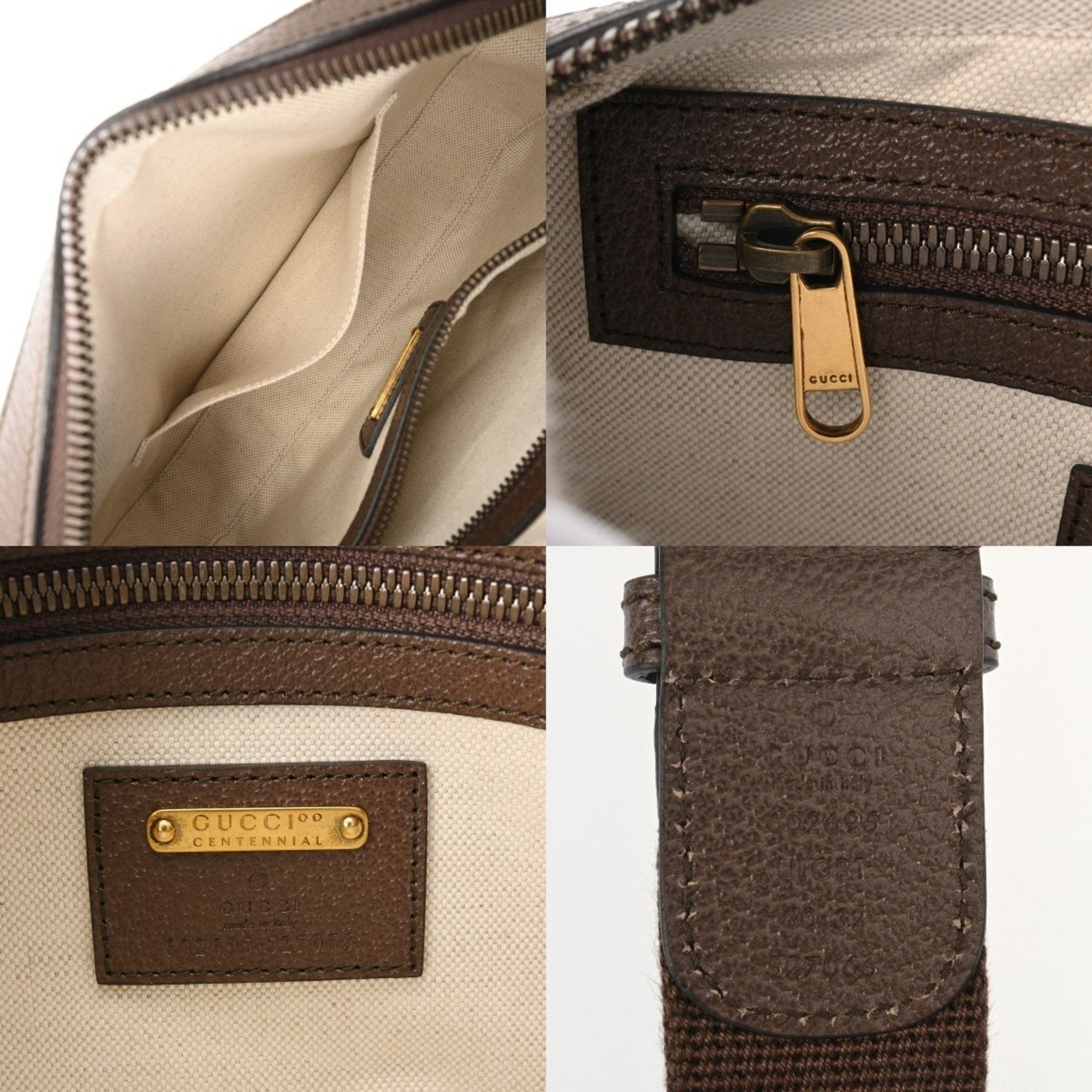 Gucci Brown Multi-Color Sling Bag ( )