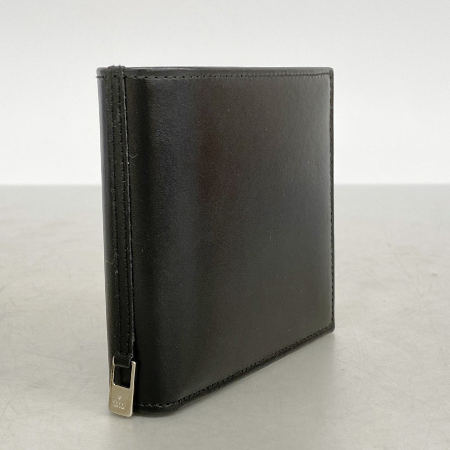 Gucci Black Leather Wallet (Bi-Fold) ( )