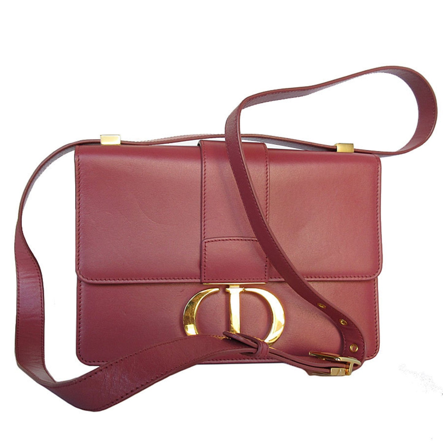 Christian Dior Pink Leather Shoulder Bag ()
