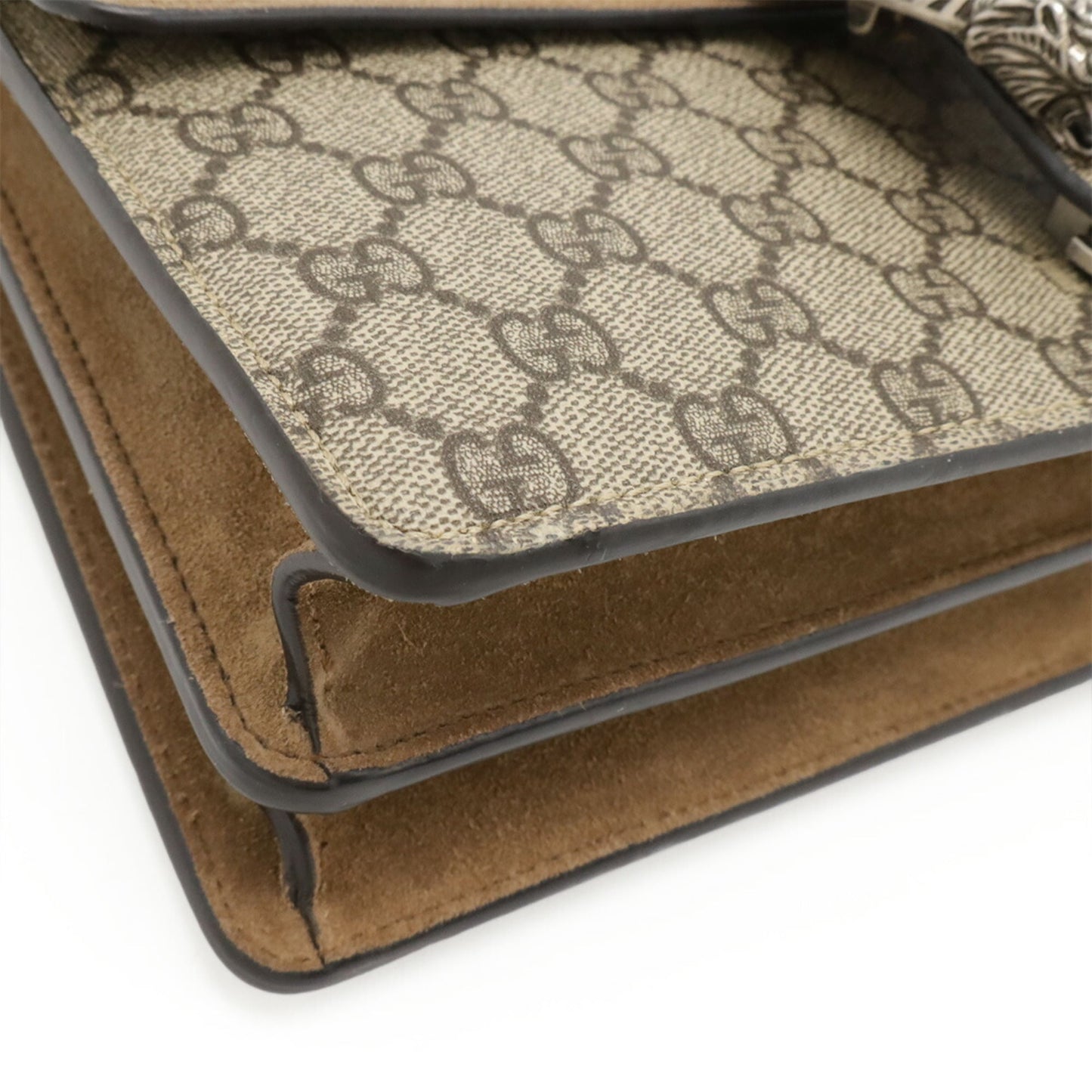 Gucci Beige Gg Supreme Shoulder Bag ( )