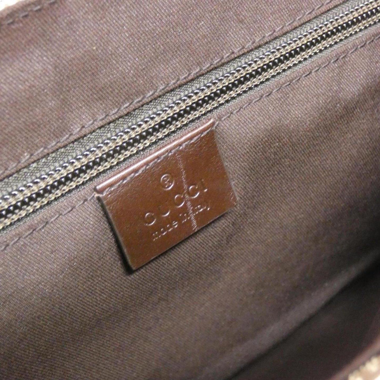 Gucci Beige Brown Gg Canvas Fanny Pack ( )