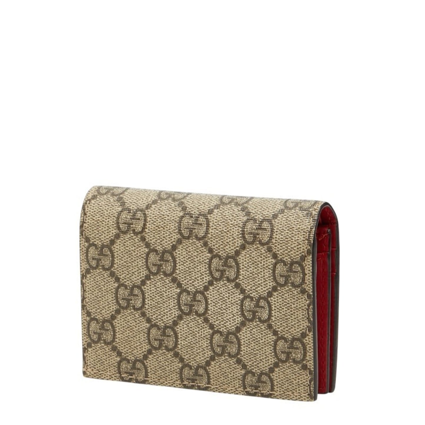 Gucci Beige Multi-Color Pvc Wallet (Bi-Fold) ( )
