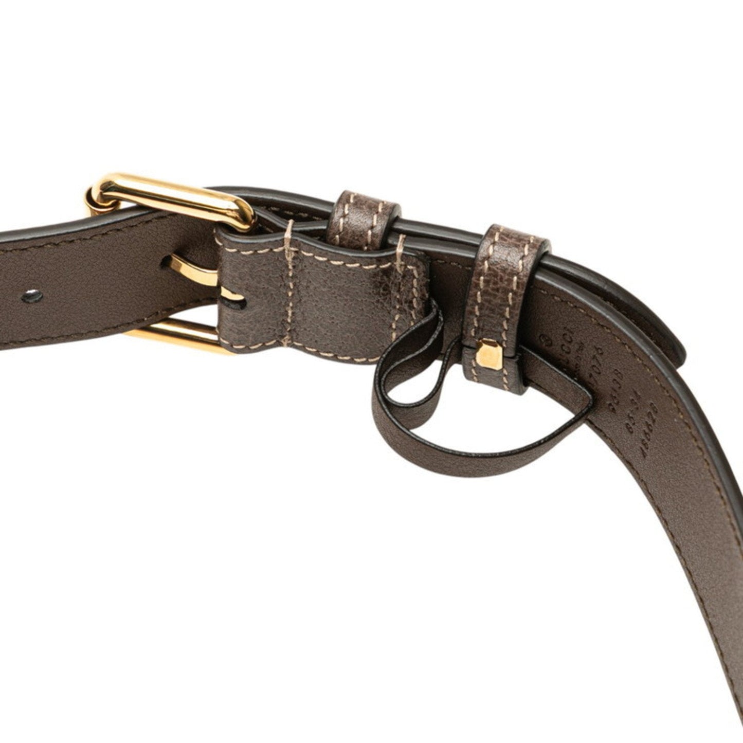 Gucci Ophidia Beige Brown Pvc Leather Fanny Pack ( )