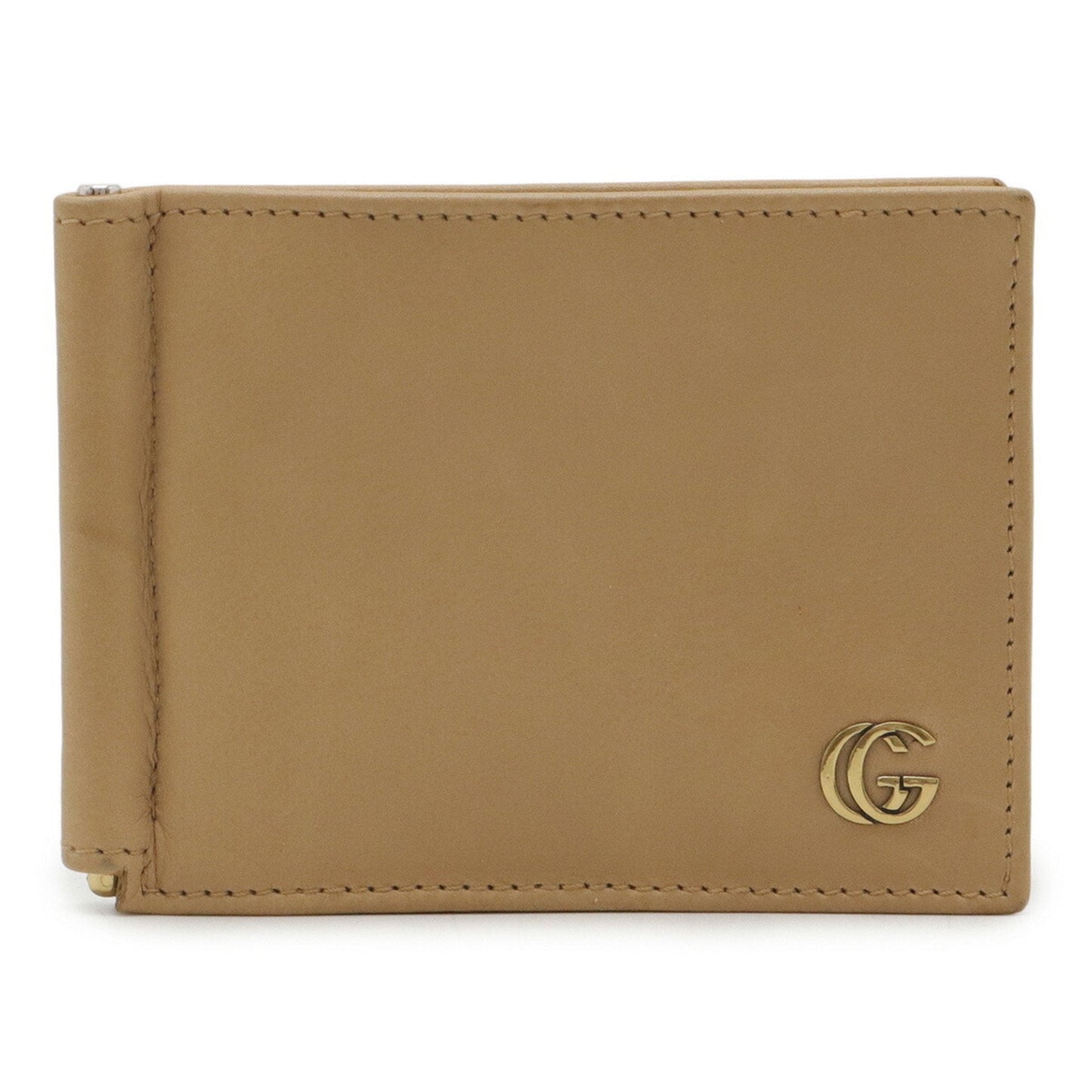 Gucci Beige Leather Money Clip ( )