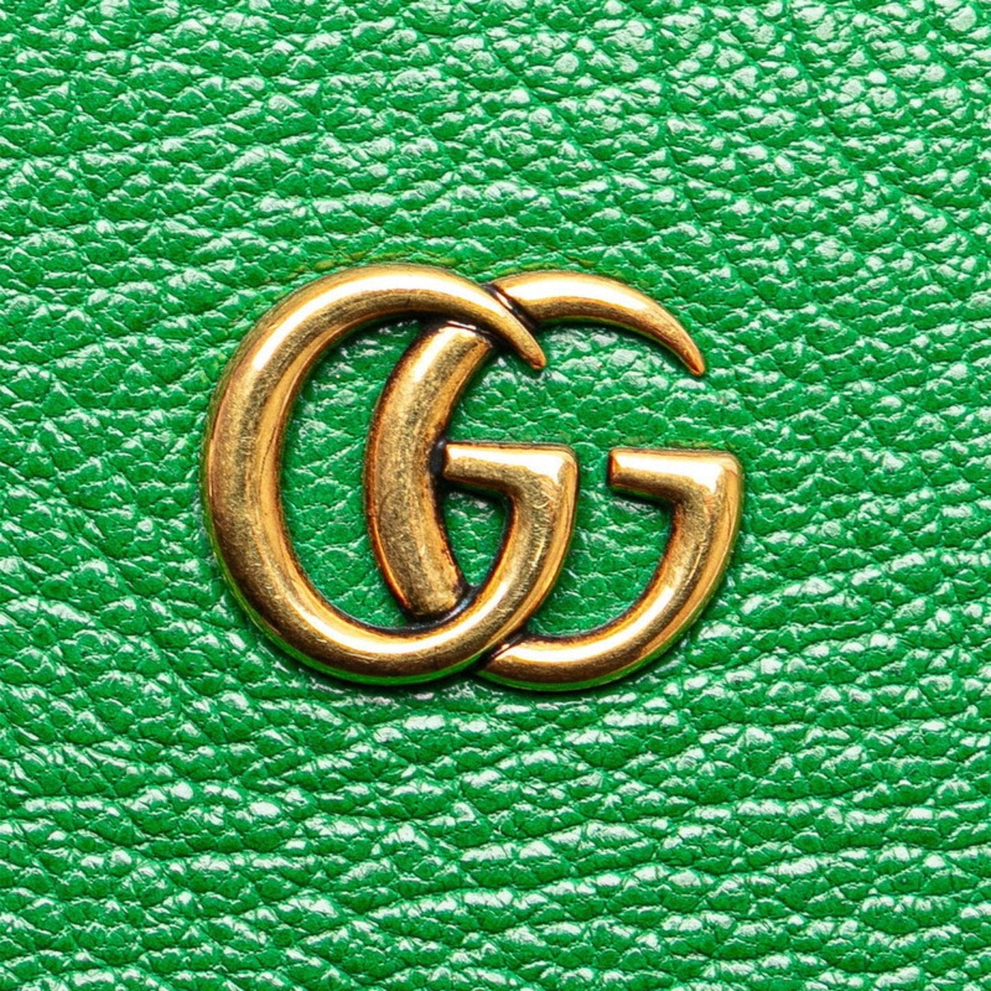 Gucci Green Leather Shoulder Bag ( )