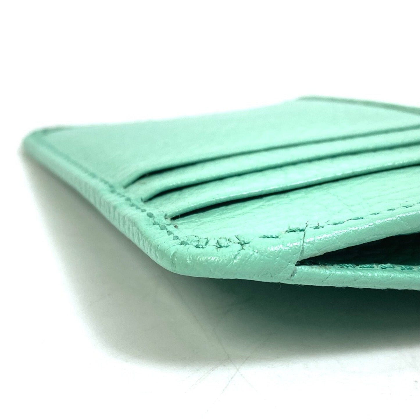 Gucci Green Leather Coin Purse/Coin Case ( )