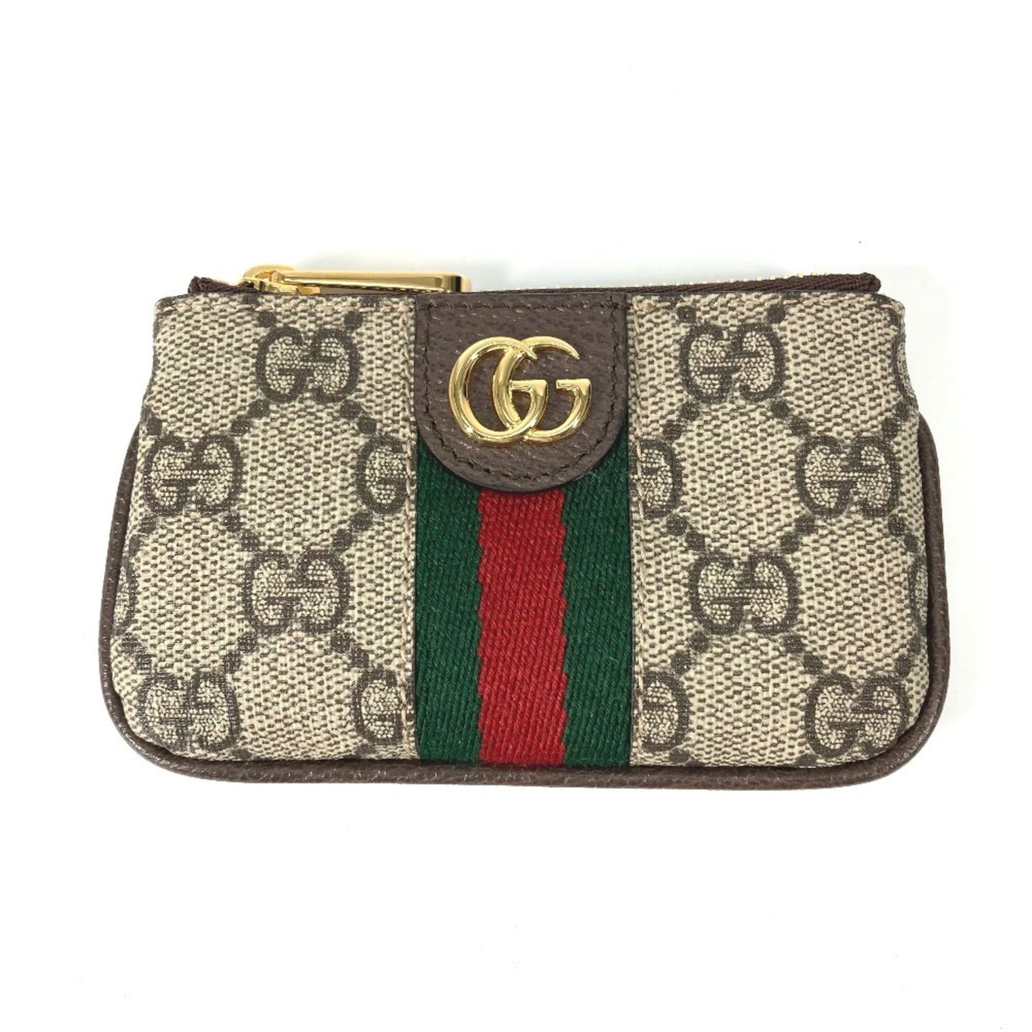 Gucci Beige Gg Supreme Coin Purse/Coin Case ( )