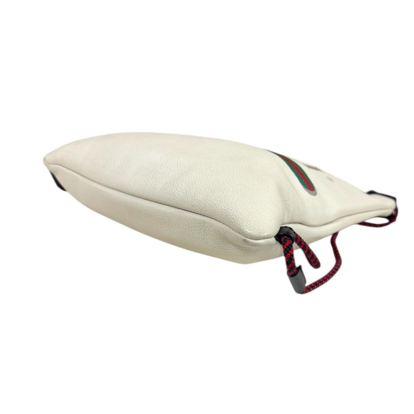 Gucci White Leather Backpack Basket ( )