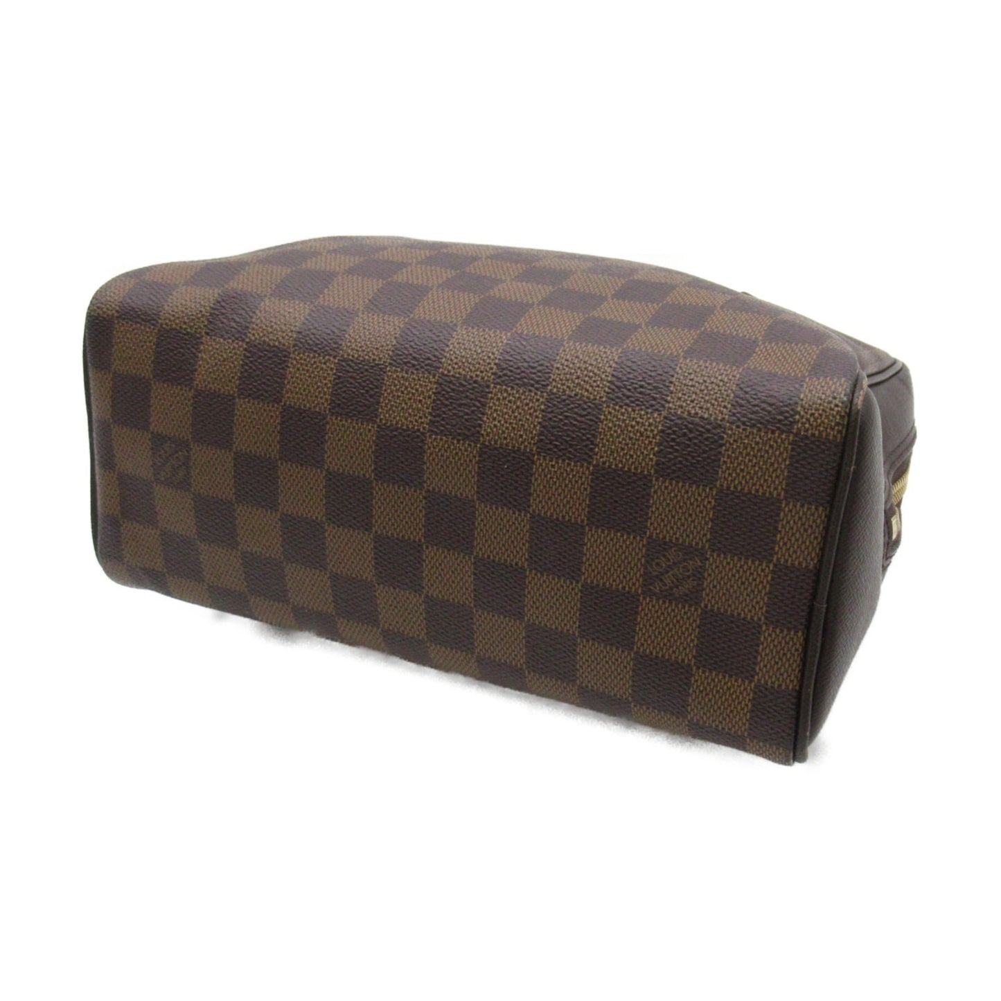 LOUIS VUITTON Brera handbag Brown Ebene Damier PVC coated canvas N51150