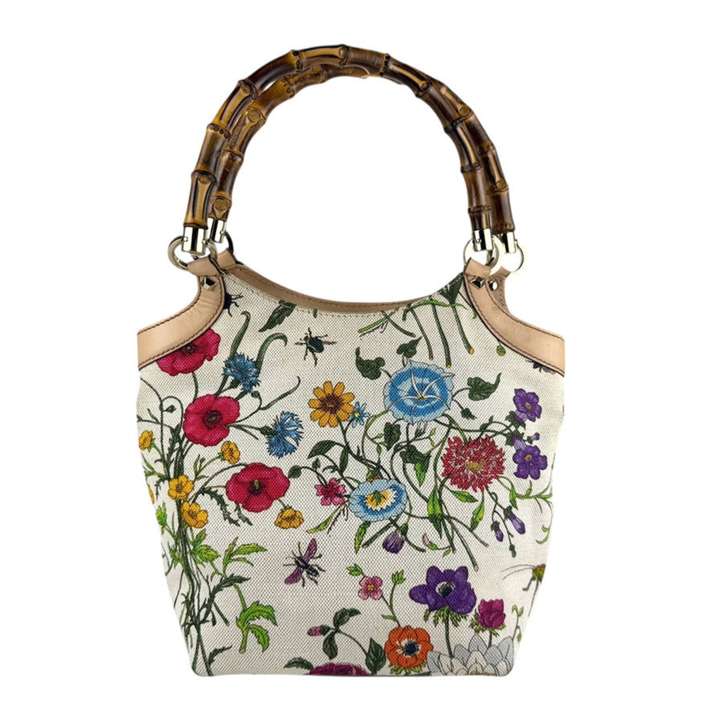 Gucci Multi-Color Canvas Handbag ( )