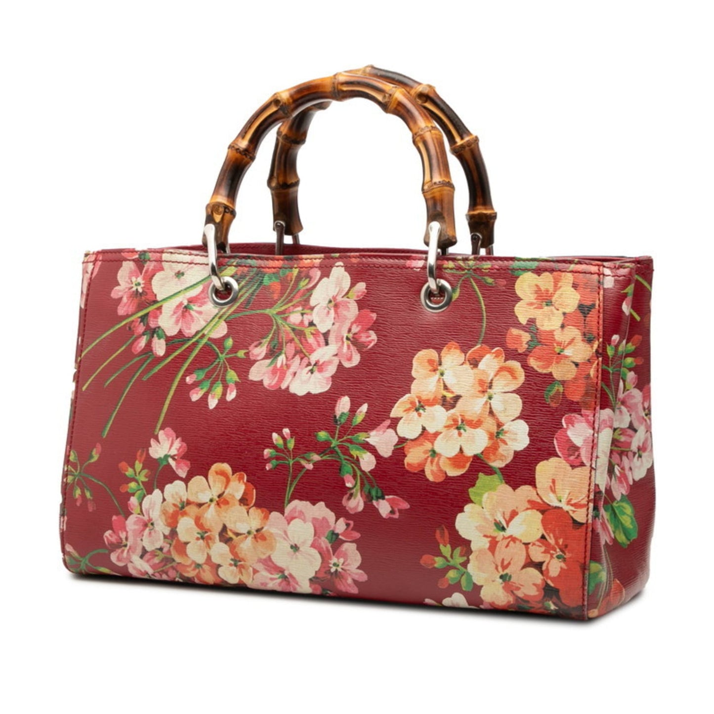 Gucci Multi-Color Red Color Leather Handbag Shoulder Bag ( )