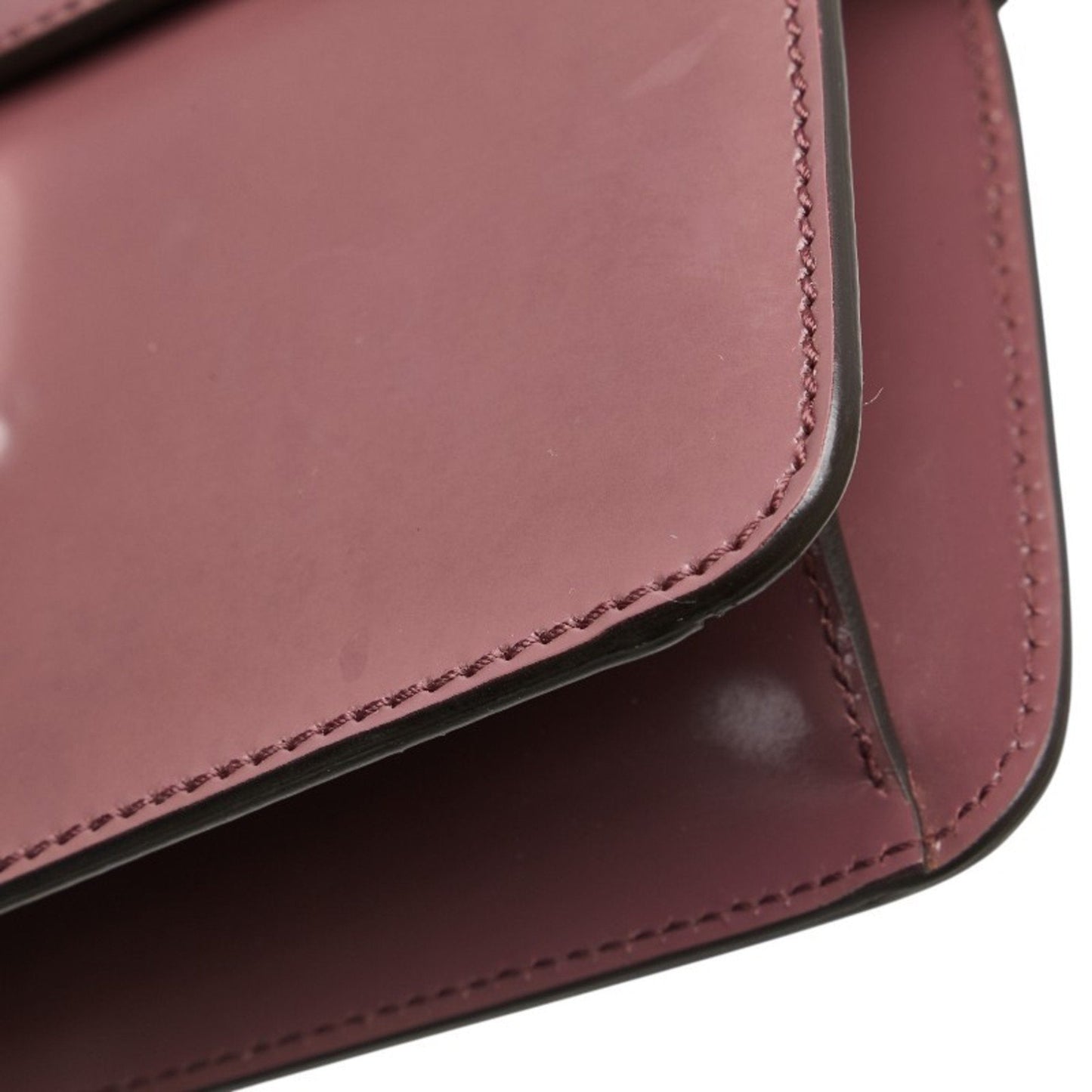 Gucci Wine Leather Clutch Bag ( )