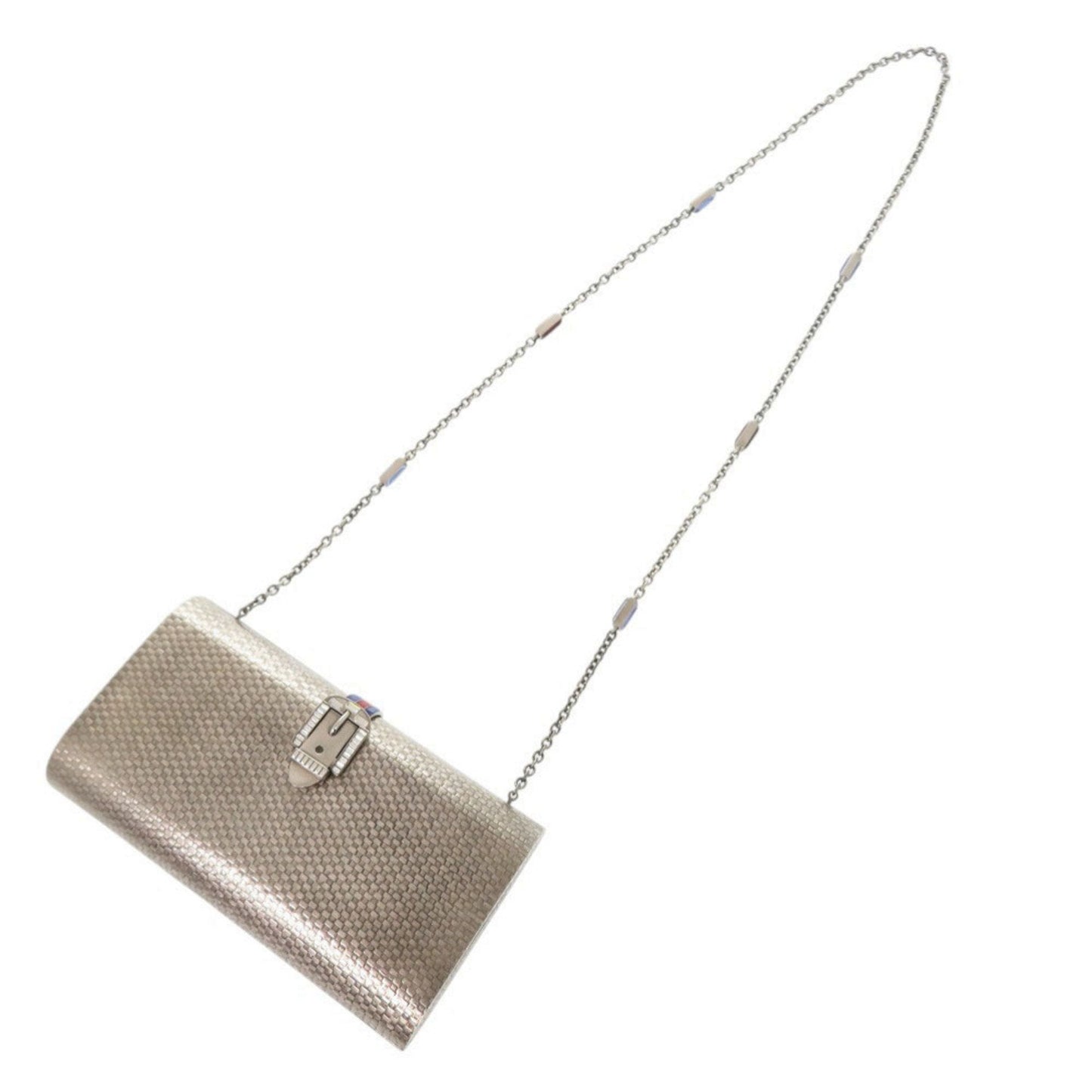 Gucci Silver Metal Shoulder Bag ( )