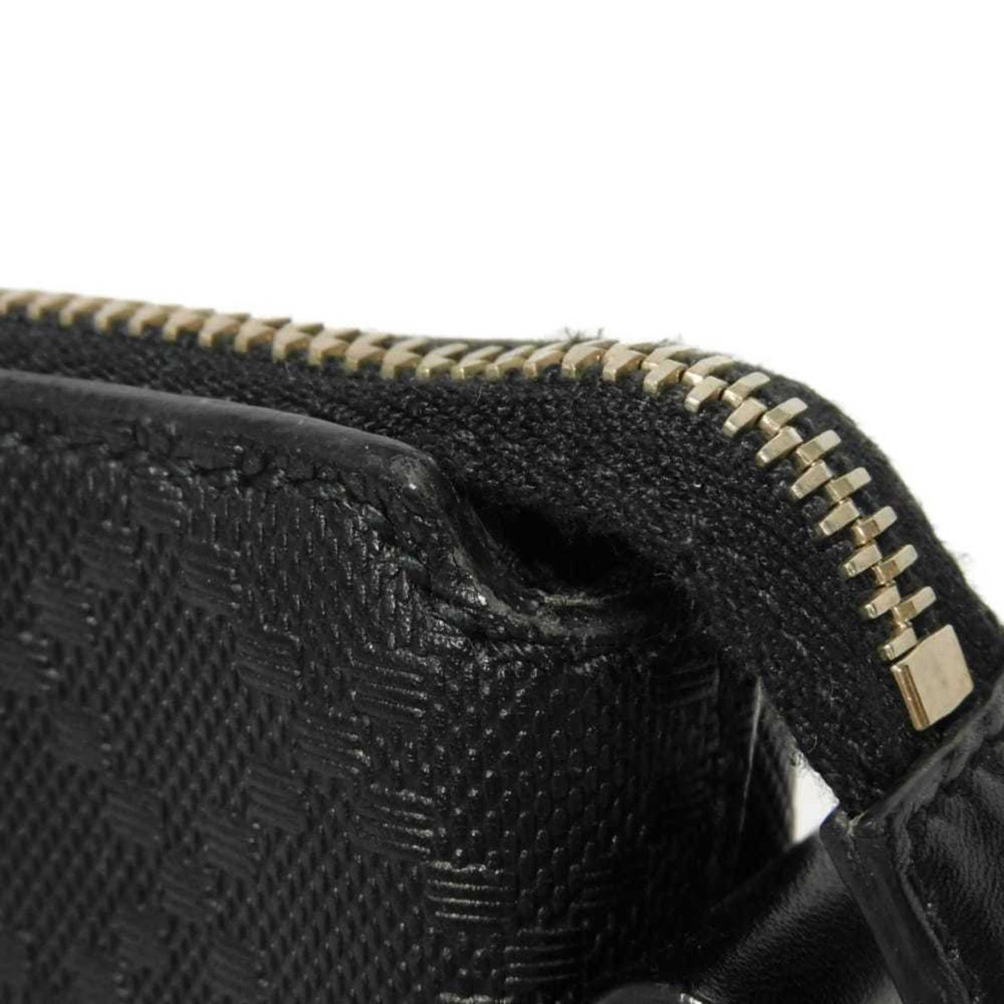 Gucci Diamante Black Leather Messenger Bag Shoulder Bag ( )