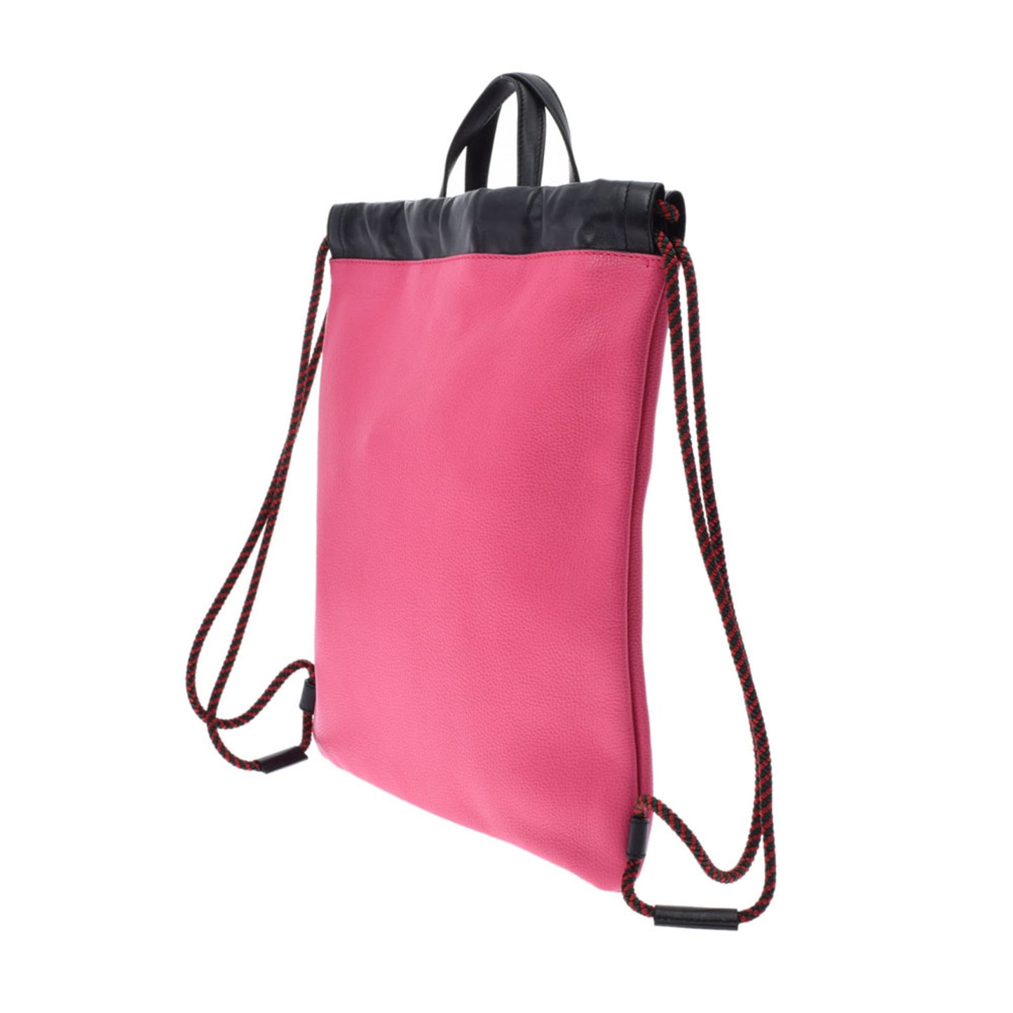 Gucci Drawstring Small Backpack Pink 523586 Unisex Leather Backpack/Daypack