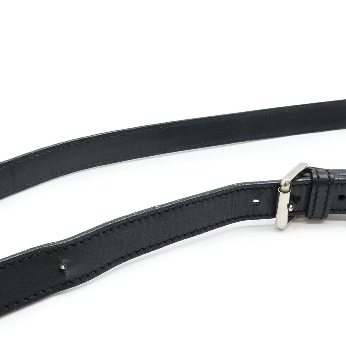 Gucci Black Nylon Leather Shoulder Bag ( )