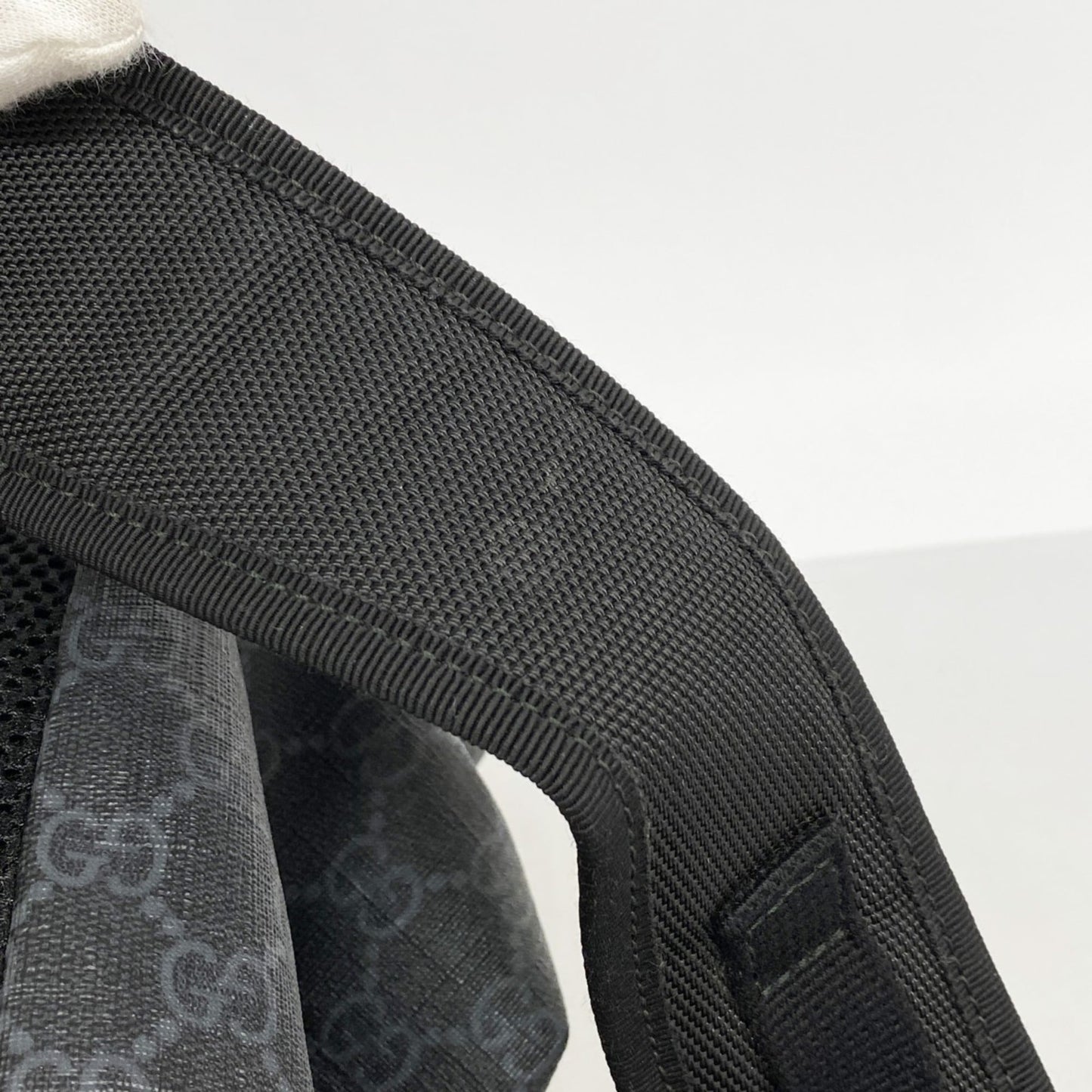 Gucci Black Pvc Backpack ( )