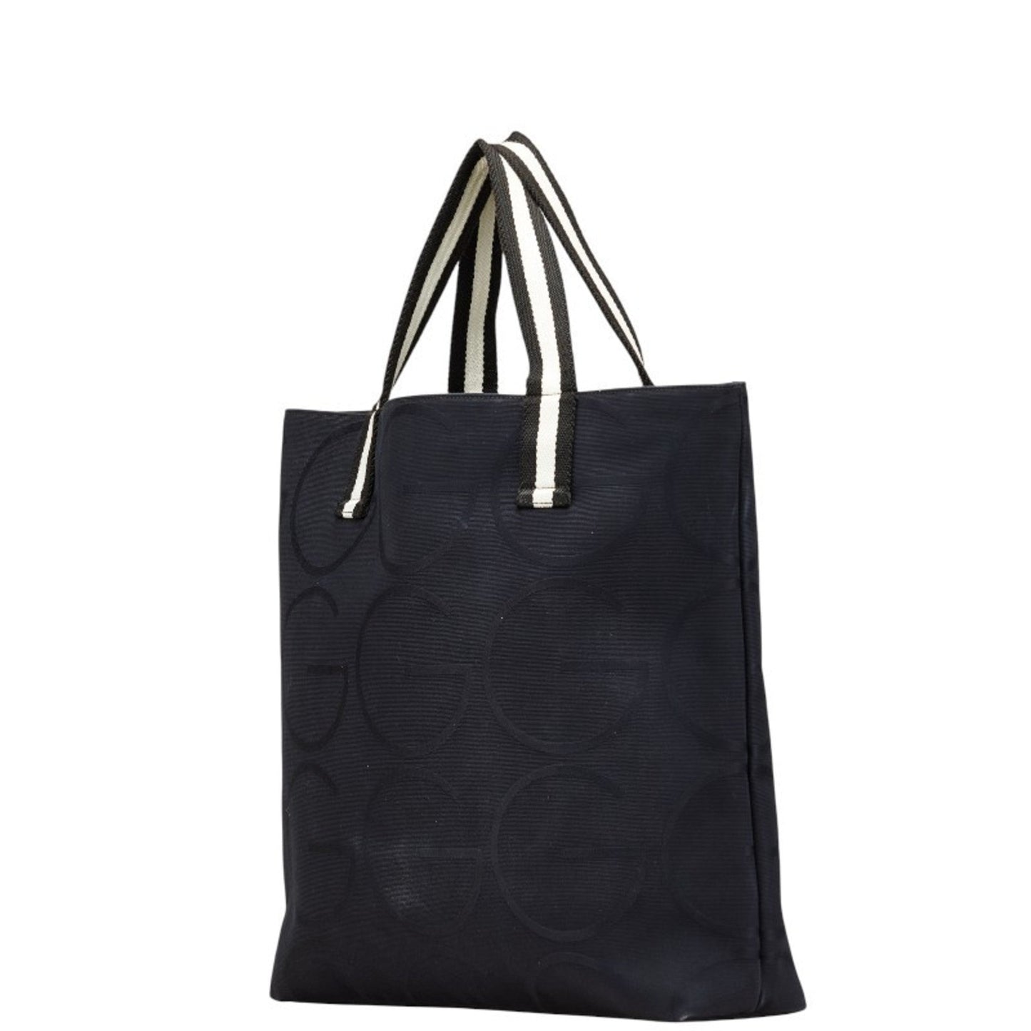 Gucci Black Canvas Tote Bag ( )